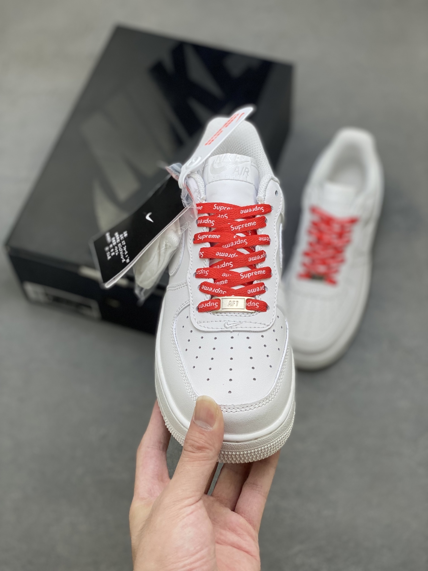Nike Air Force 1 Low Supreme White CU9225-100 Men's Sneakers 3 i1758126816504 2861 0 1