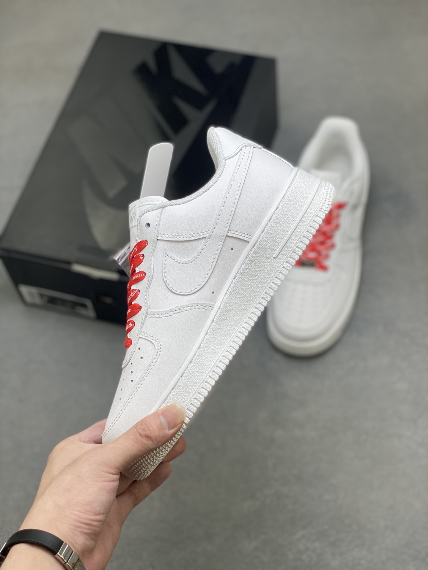 Nike Air Force 1 Low Supreme White CU9225-100 Men's Sneakers 4 i1758126816530 9678 0 2