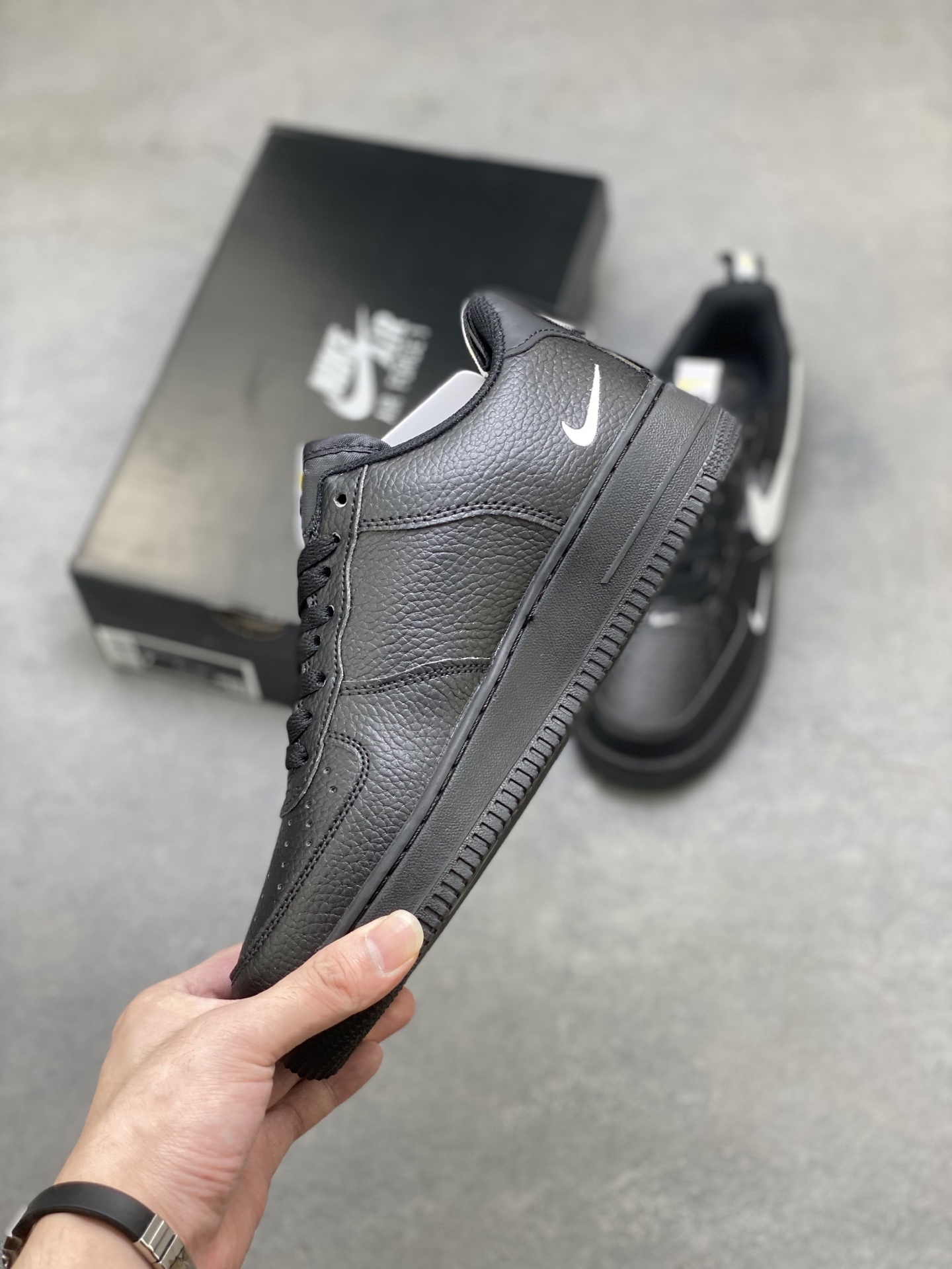 Nike Air Force 1 Low Black and White Classic Sneakers - Available Now! 4 i1758126907603 6745 0 2