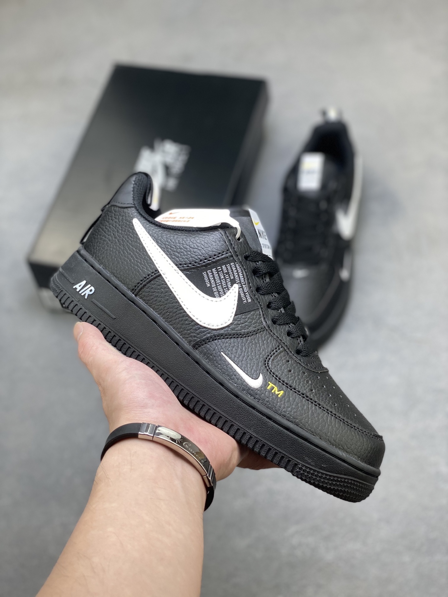 Nike Air Force 1 Low Black and White Classic Sneakers - Available Now! 2 i1758126907615 8625 0 0