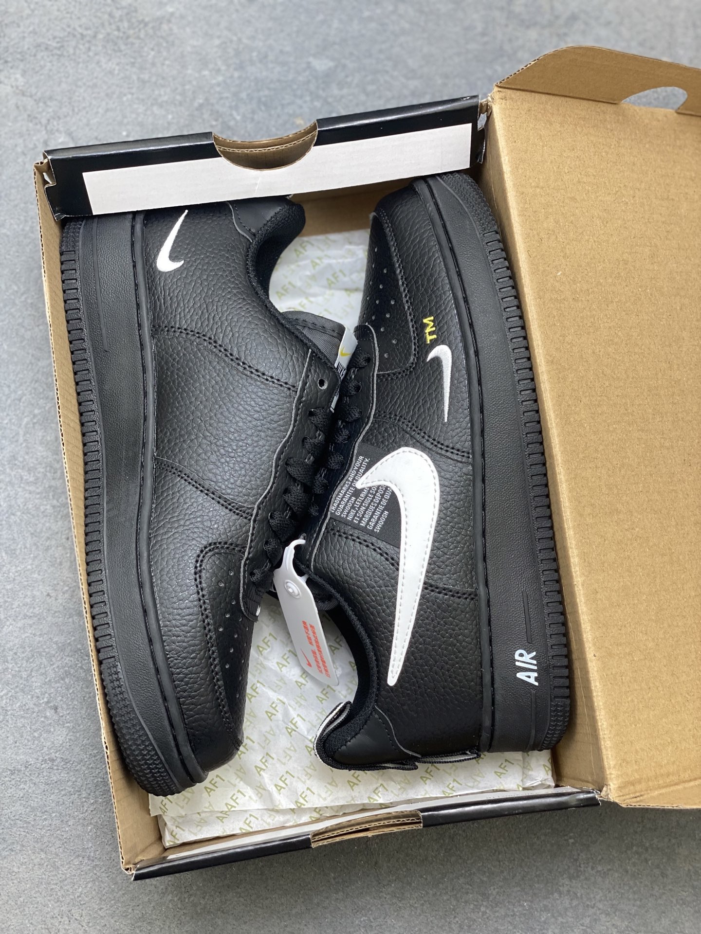 Nike Air Force 1 Low Black and White Classic Sneakers - Available Now! 10 i1758126909895 3500 0 8