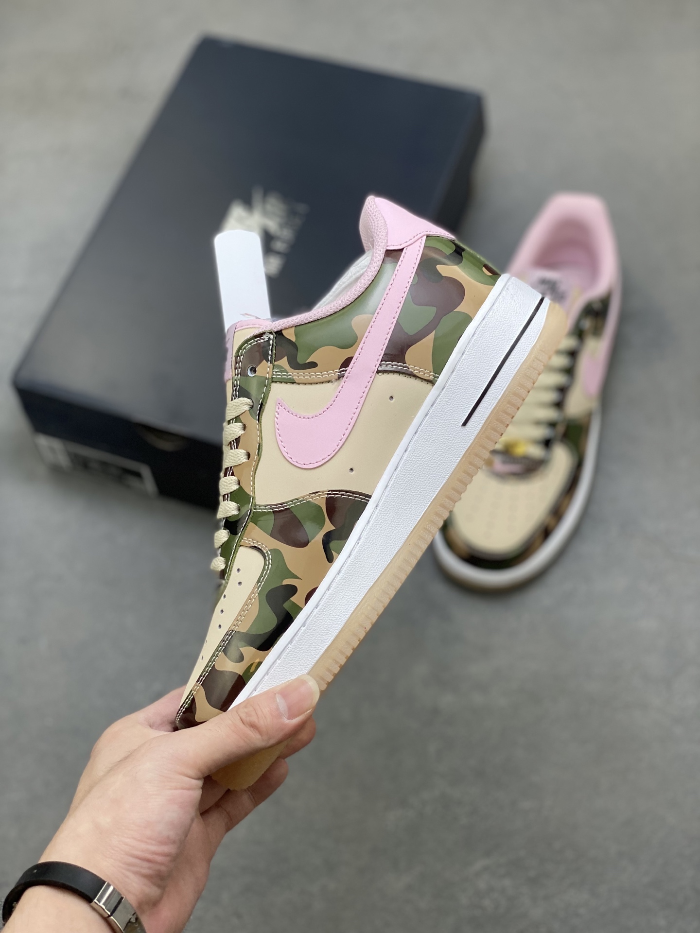Nike Air Force 1 '07 Low Camo Pink Athletic Shoes HQ1976-200 Limited Edition 4 i1758211743153 2294 0 2