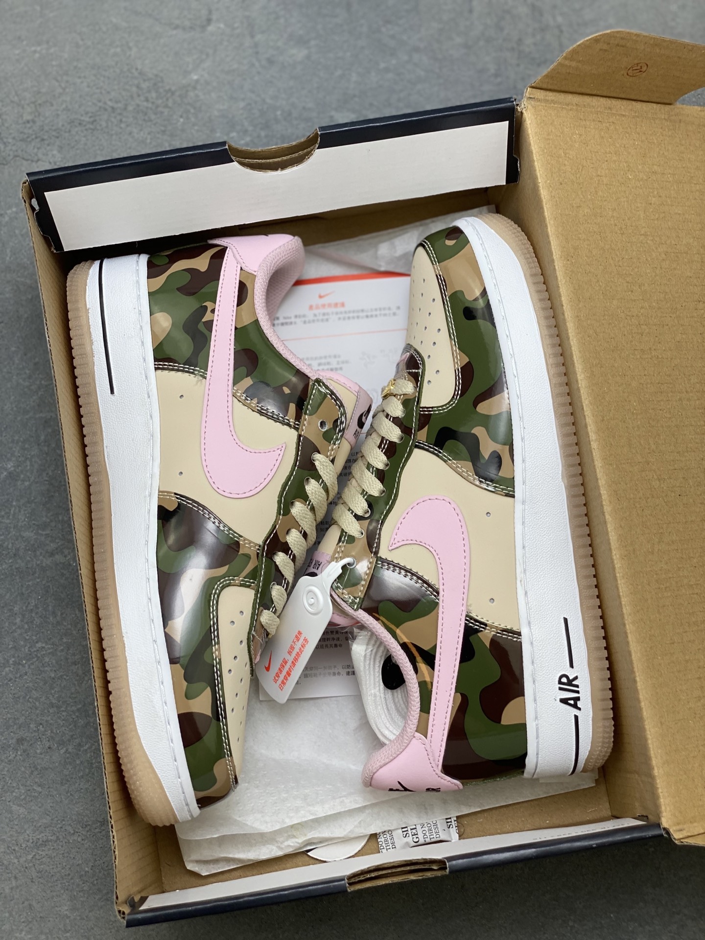 Nike Air Force 1 '07 Low Camo Pink Athletic Shoes HQ1976-200 Limited Edition 10 i1758211745223 3300 0 8