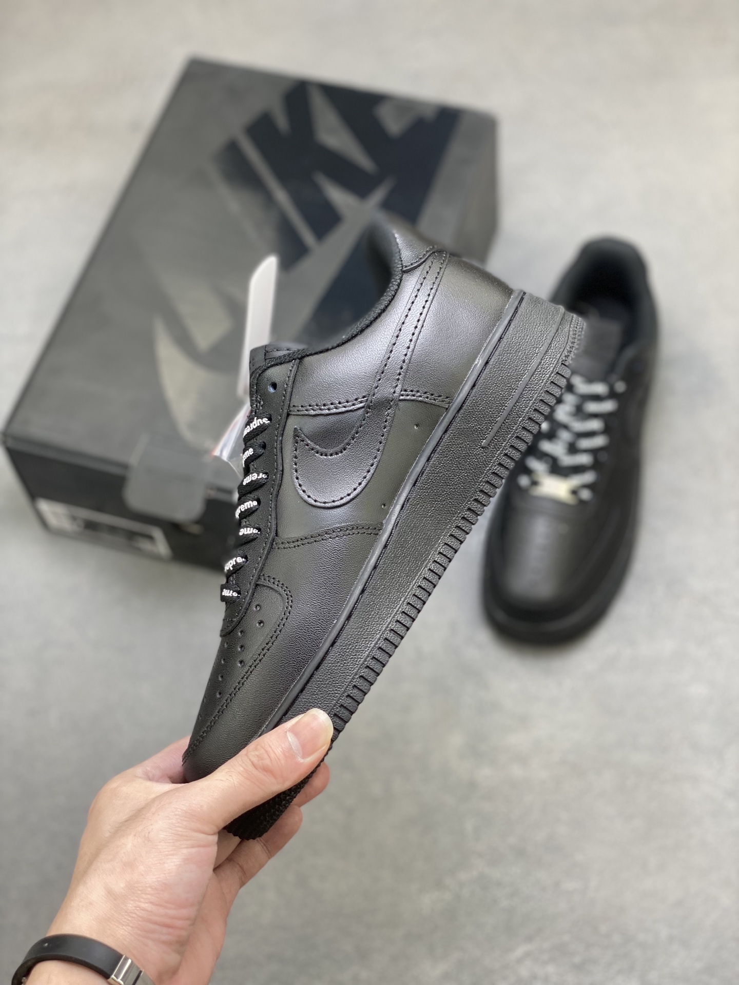 Nike Air Force 1 Low Black Supreme CU9225-001 Sneakers 4 i1758212190792 3564 0 2