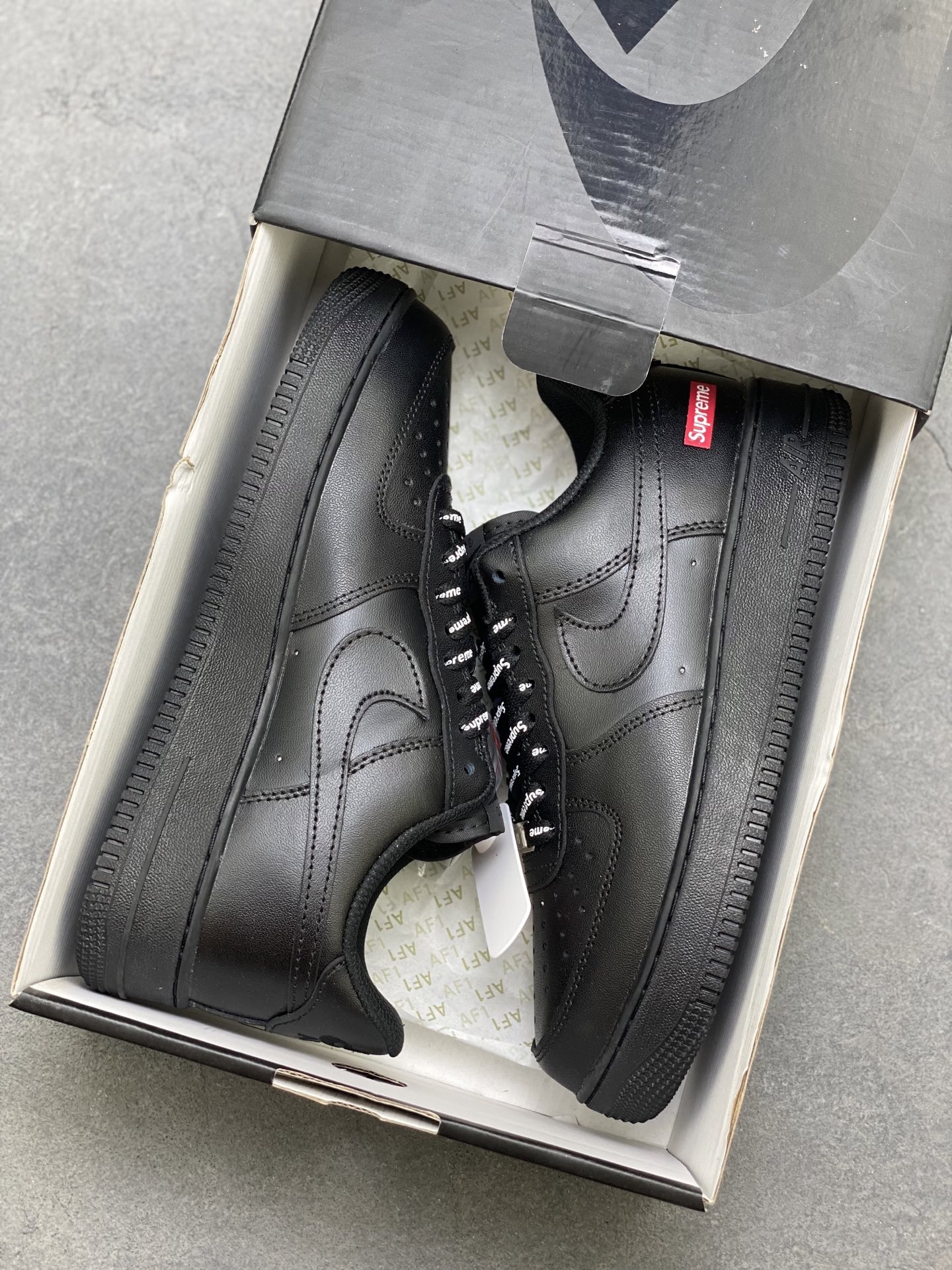 Nike Air Force 1 Low Black Supreme CU9225-001 Sneakers 10 i1758212190843 3907 0 8