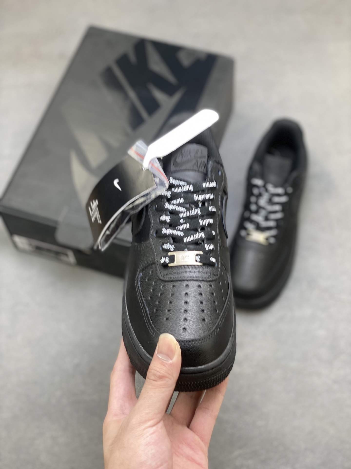 Nike Air Force 1 Low Black Supreme CU9225-001 Sneakers 3 i1758212193039 1397 0 1