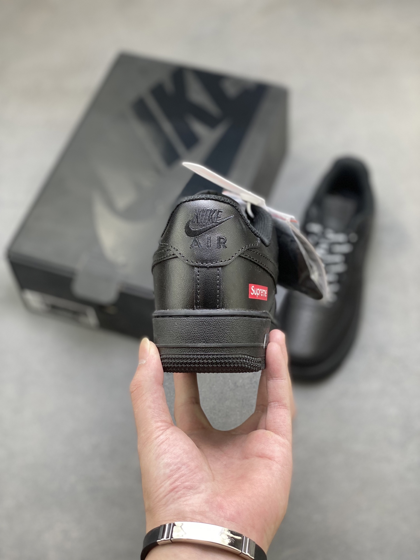 Nike Air Force 1 Low Black Supreme CU9225-001 Sneakers 5 i1758212193045 3965 0 3