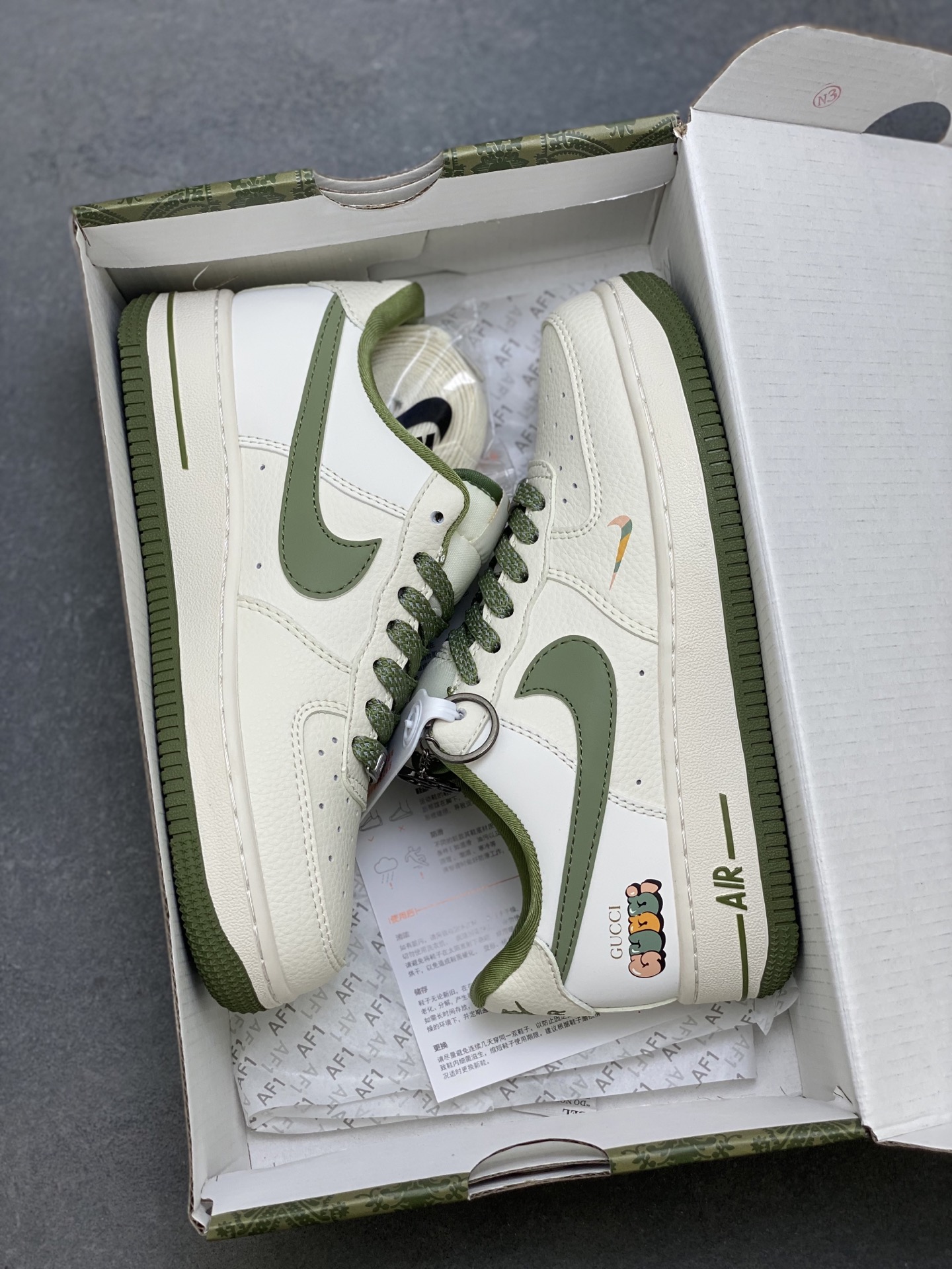 Nike Air Force 1 '07 Low Olive Green Accents - Limited Edition Sneakers 10 i1758298684867 8895 0 8