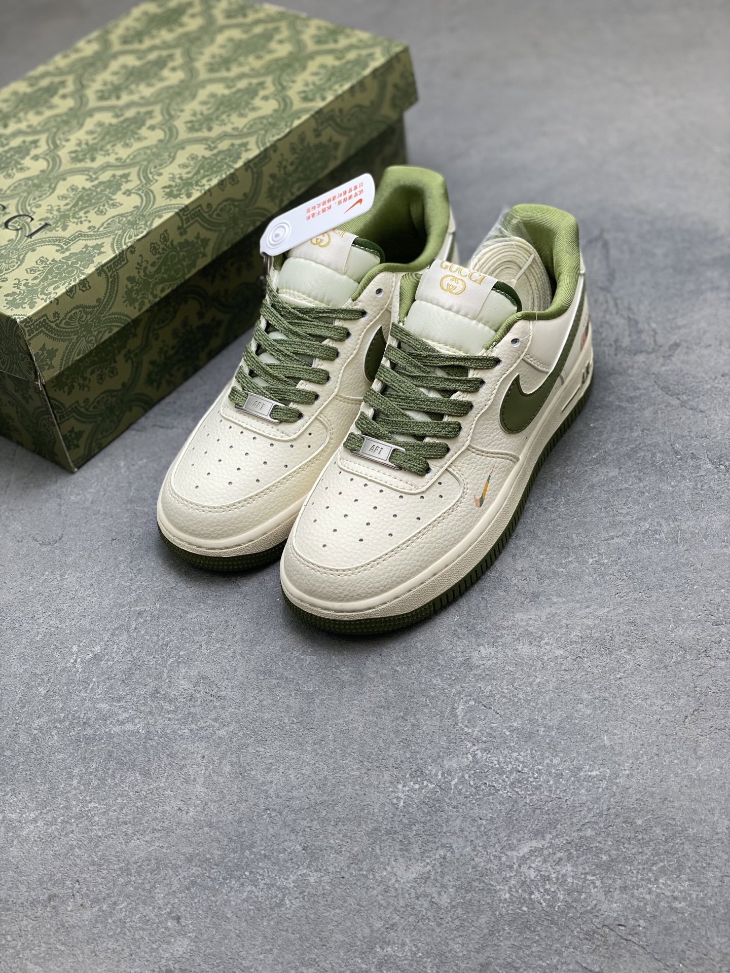 Nike Air Force 1 '07 Low Olive Green Accents - Limited Edition Sneakers 9 i1758298684990 3669 0 7