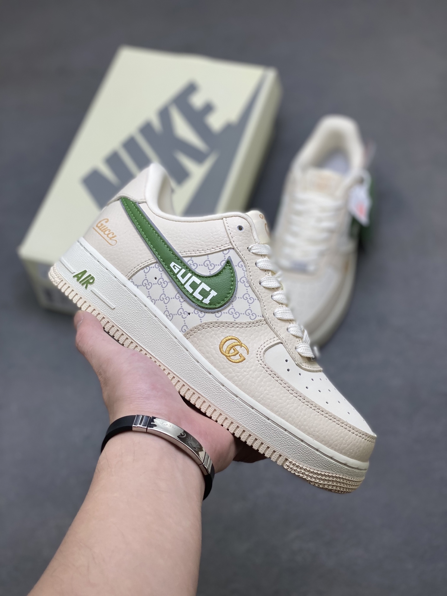 Nike Air Force 1 '07 Low Gucci Sneakers - Limited Edition Designer Shoes 2 i1758298816192 6403 0 0