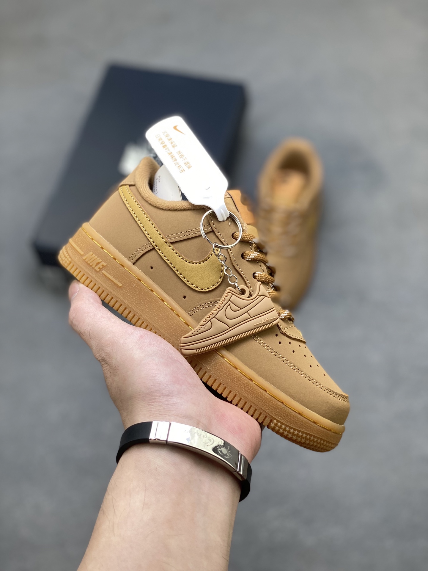 Nike Air Force 1 Low Wheat Kids - Premium Comfort & Classic Style 2 i1758298874563 9206 0 0