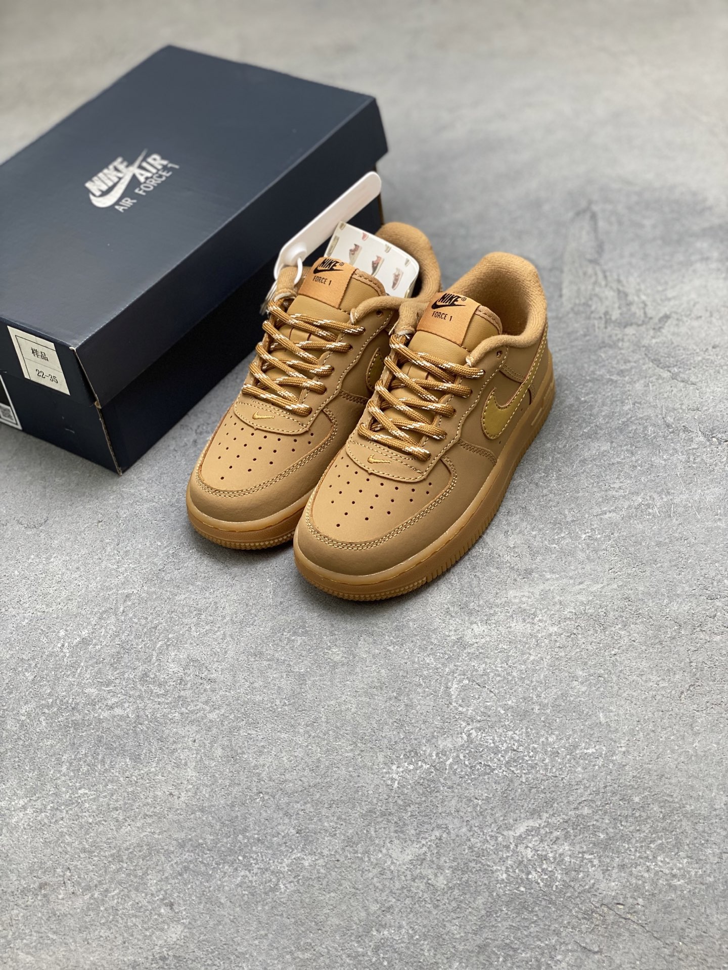 Nike Air Force 1 Low Wheat Kids - Premium Comfort & Classic Style 9 i1758298876893 1721 0 7