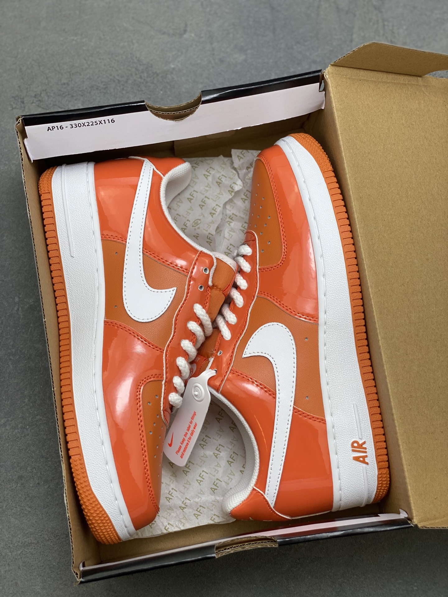 Nike Air Force 1 Low Orange White (DQ7658-100) - Authentic Design 10 i1758397076074 4142 0 8