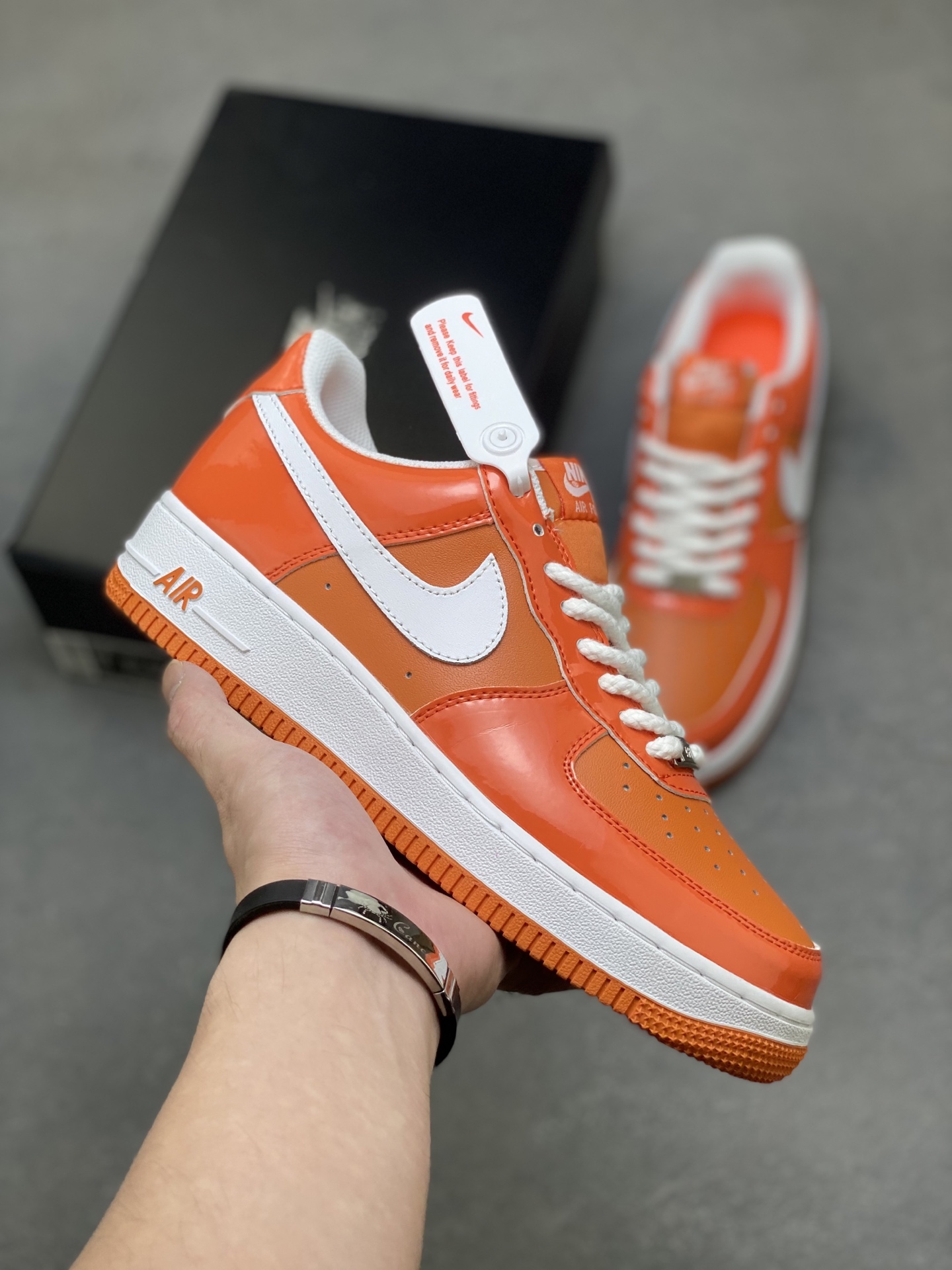 Nike Air Force 1 Low Orange White (DQ7658-100) - Authentic Design 2 i1758397076114 3376 0 0