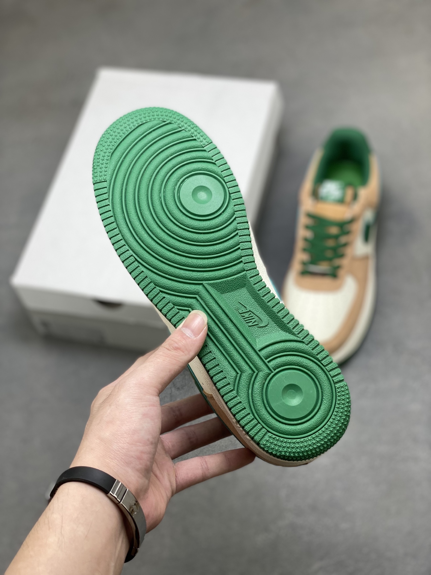 Nike Air Force 1 Low FQ8714-203 Cream Green Men's Sneakers 7 i1758397176986 7304 0 5