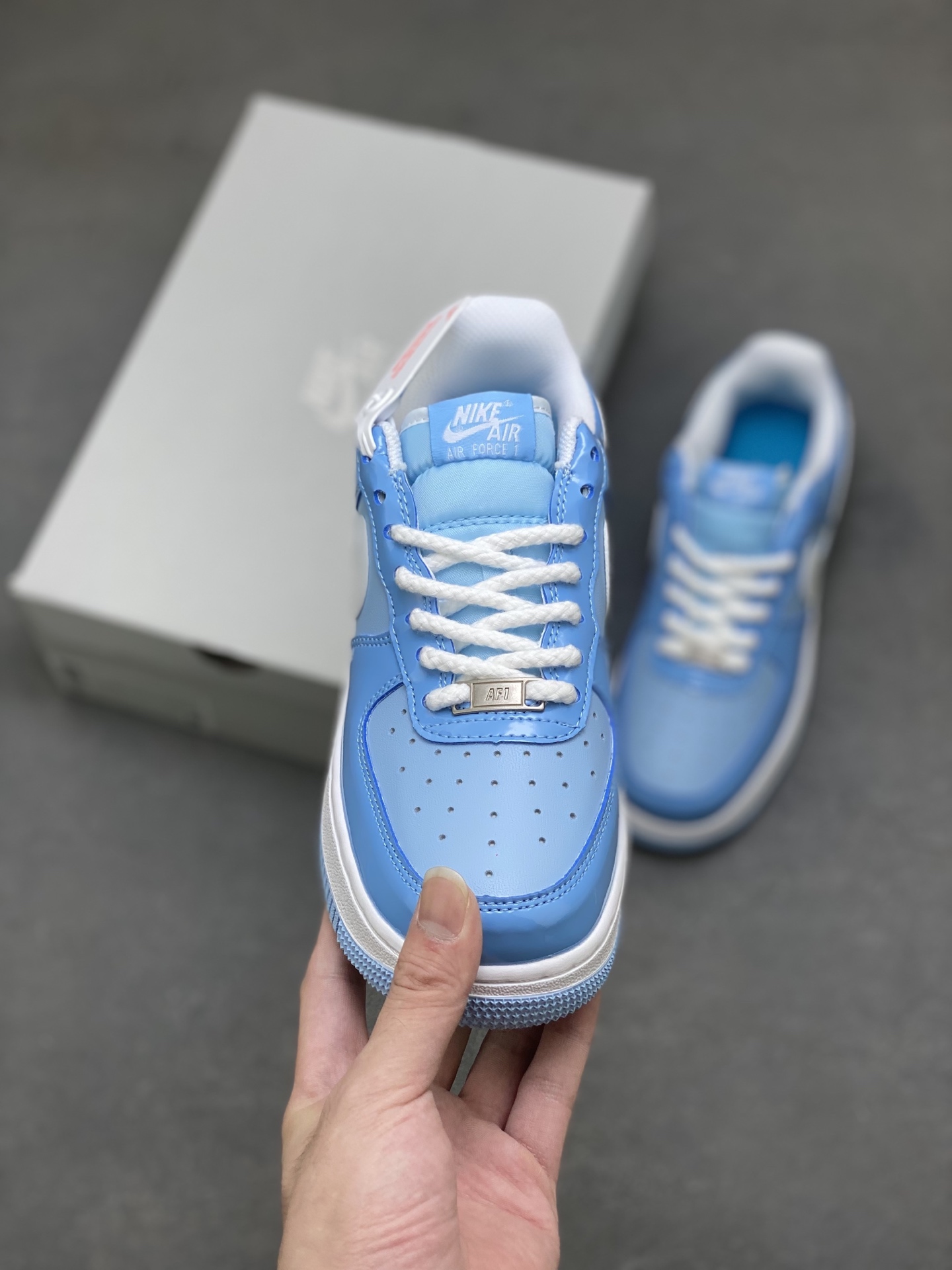 Nike Air Force 1 Low FZ0627-010 - Light Blue & White, All Sizes Available 3 i1758397410110 7267 0 1
