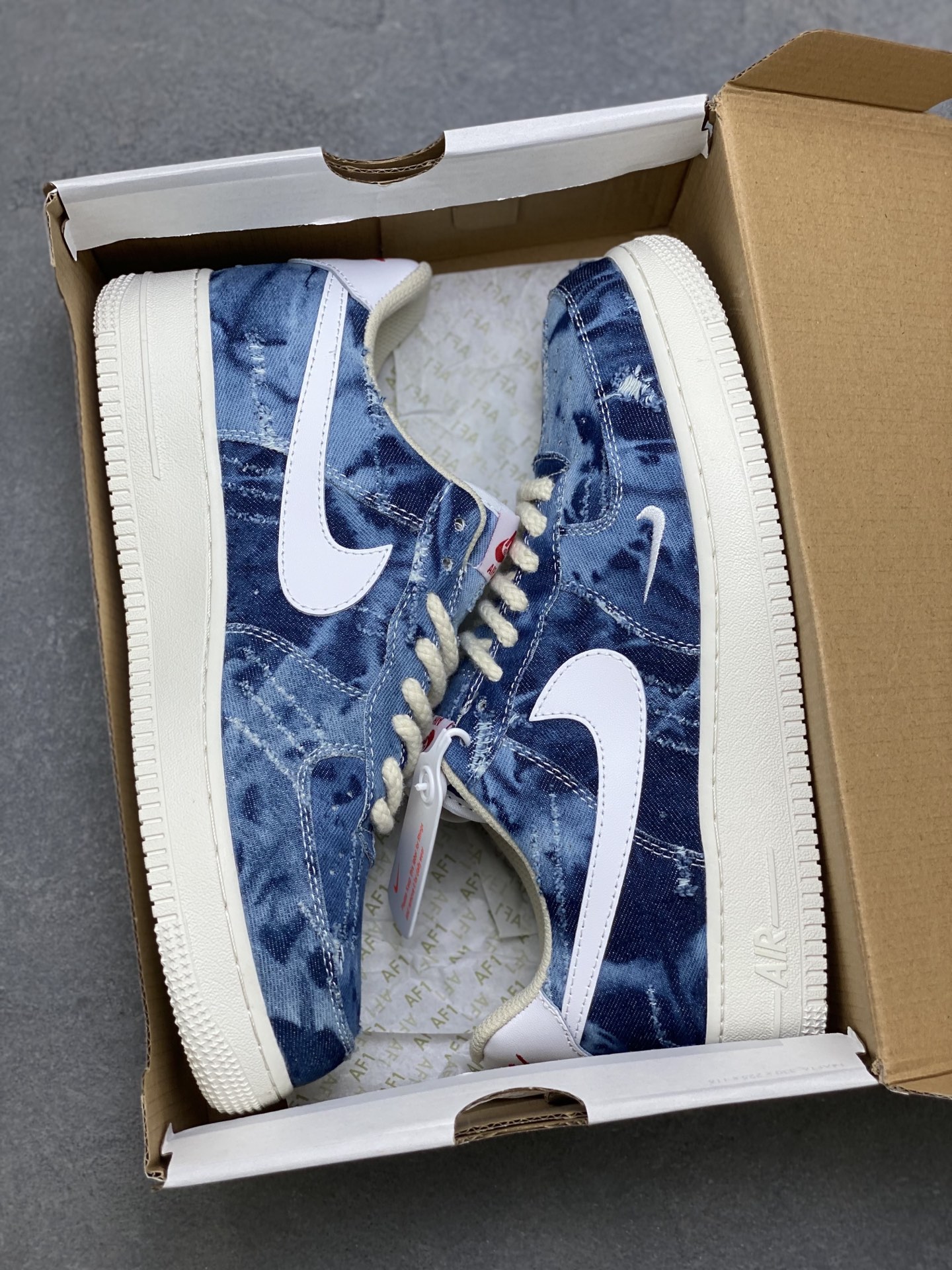 Nike Air Force 1 Low Denim Blue Sneakers - Iconic Style, Ultimate Comfort 10 i1758397451199 1185 0 8