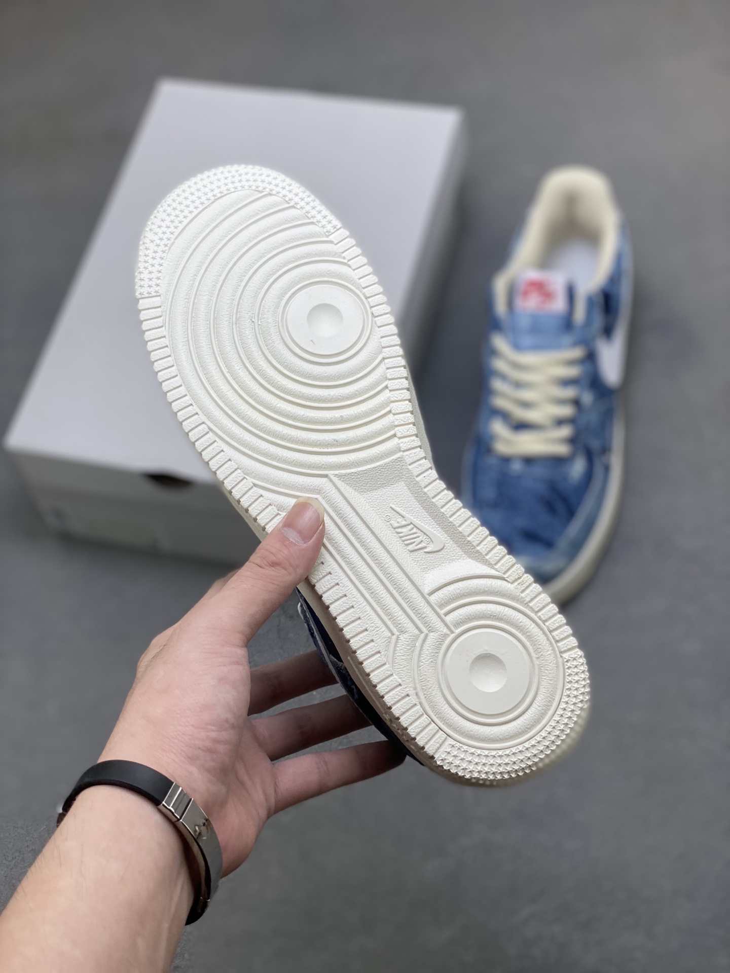 Nike Air Force 1 Low Denim Blue Sneakers - Iconic Style, Ultimate Comfort 7 i1758397451471 5586 0 5