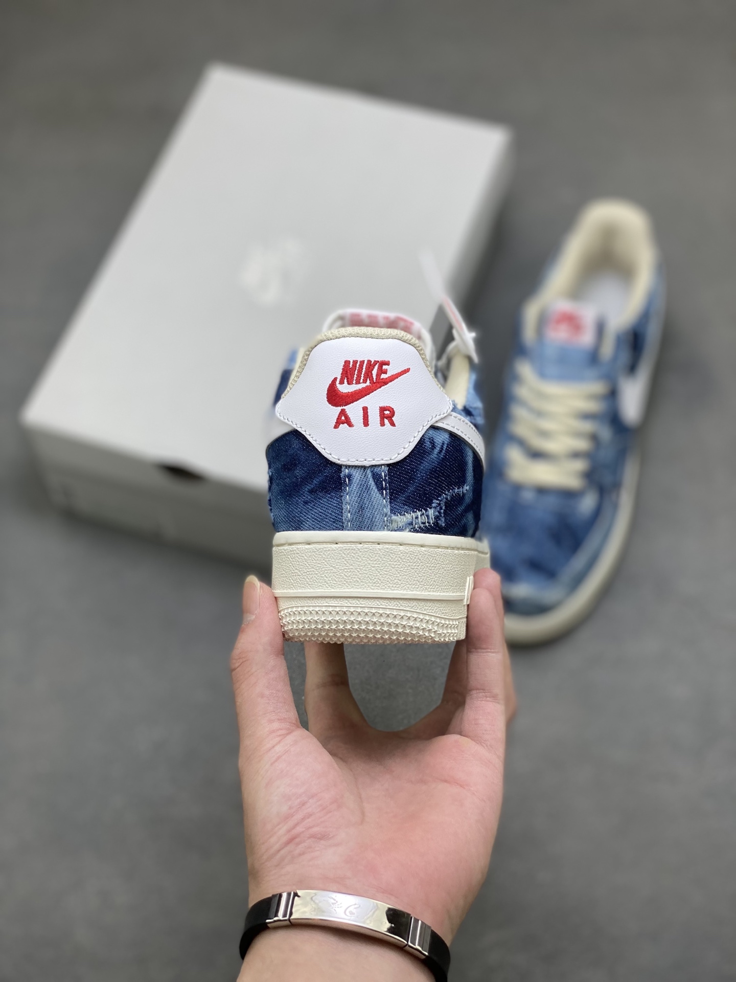 Nike Air Force 1 Low Denim Blue Sneakers - Iconic Style, Ultimate Comfort 5 i1758397451559 2052 0 3