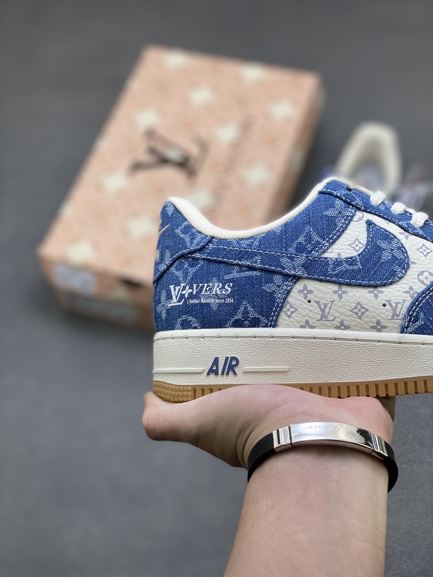 Nike Air Force 1 Low Louis Vuitton Custom Sneakers - Limited Edition 6 i1758470719314 5346 0 4