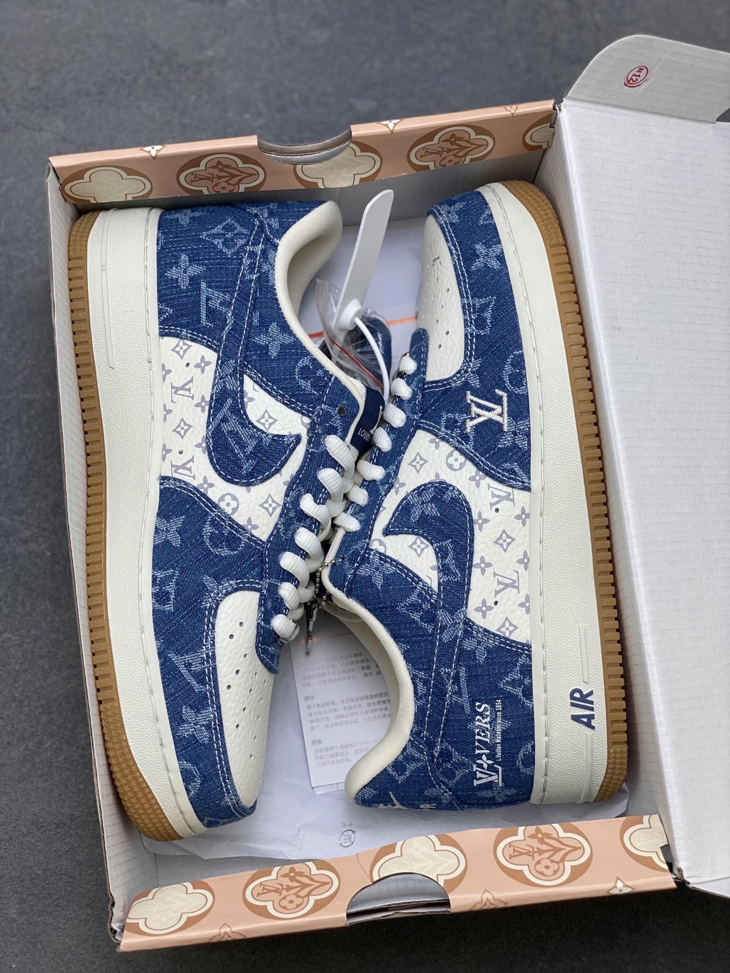 Nike Air Force 1 Low Louis Vuitton Custom Sneakers - Limited Edition 10 i1758470722207 4860 0 8