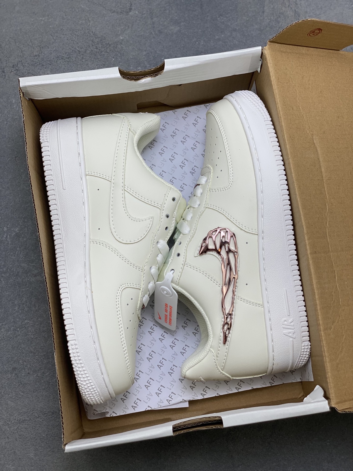 Nike Air Force 1 Low: Ivory, Honeycomb Cushion, Original Design 10 i1758471047976 2201 0 8
