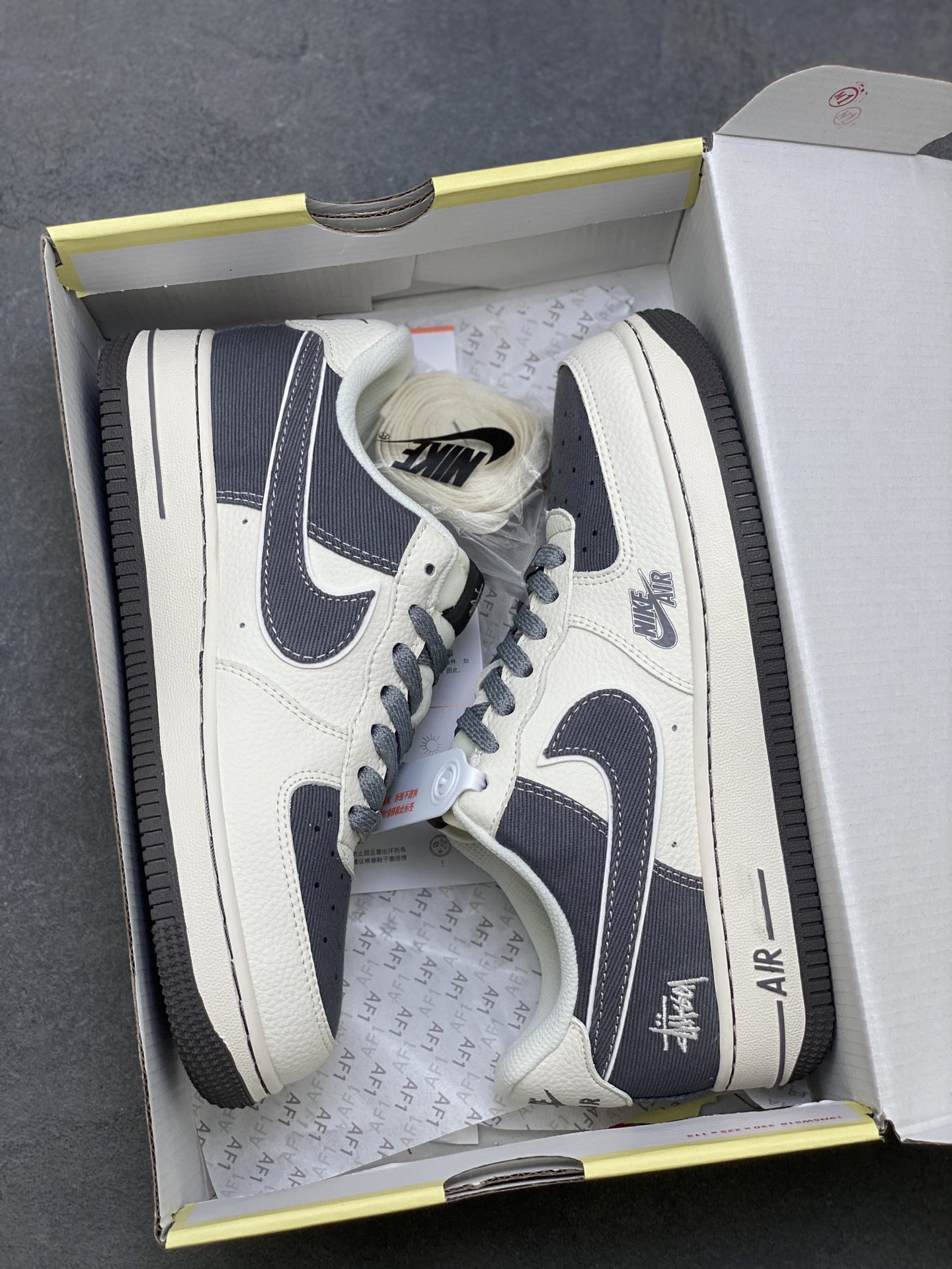 Nike Air Force 1 '07 Low Stussy Collab Sneakers Limited Edition Shoes 10 i1758558006208 245 0 8