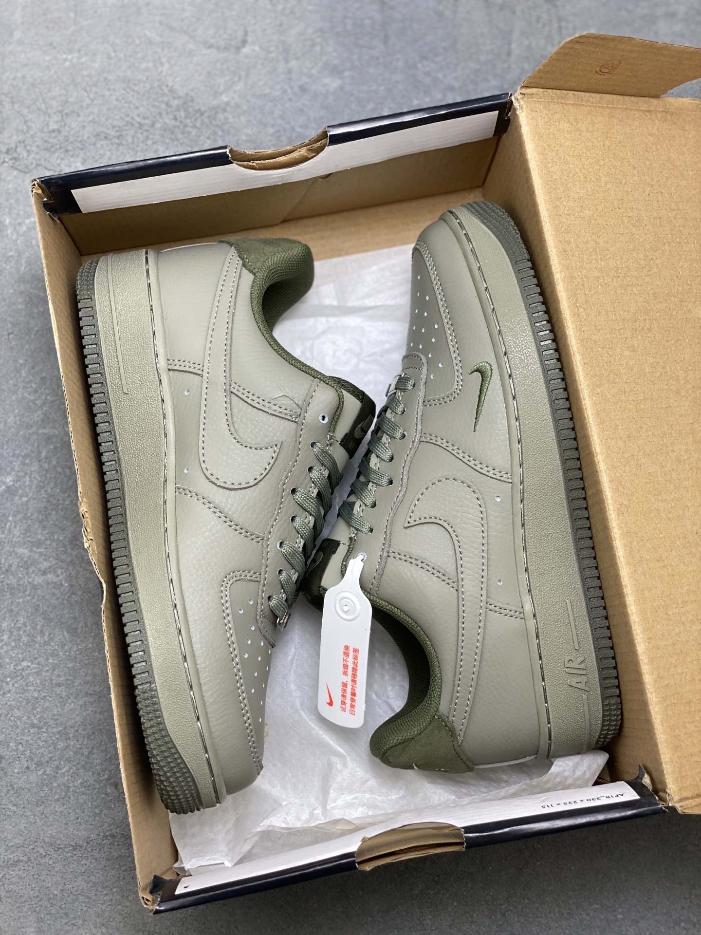 Nike Air Force 1 '07 Low Olive Green Casual Sneakers HM9483-300 Limited Edition 10 i1758558099569 5834 0 8