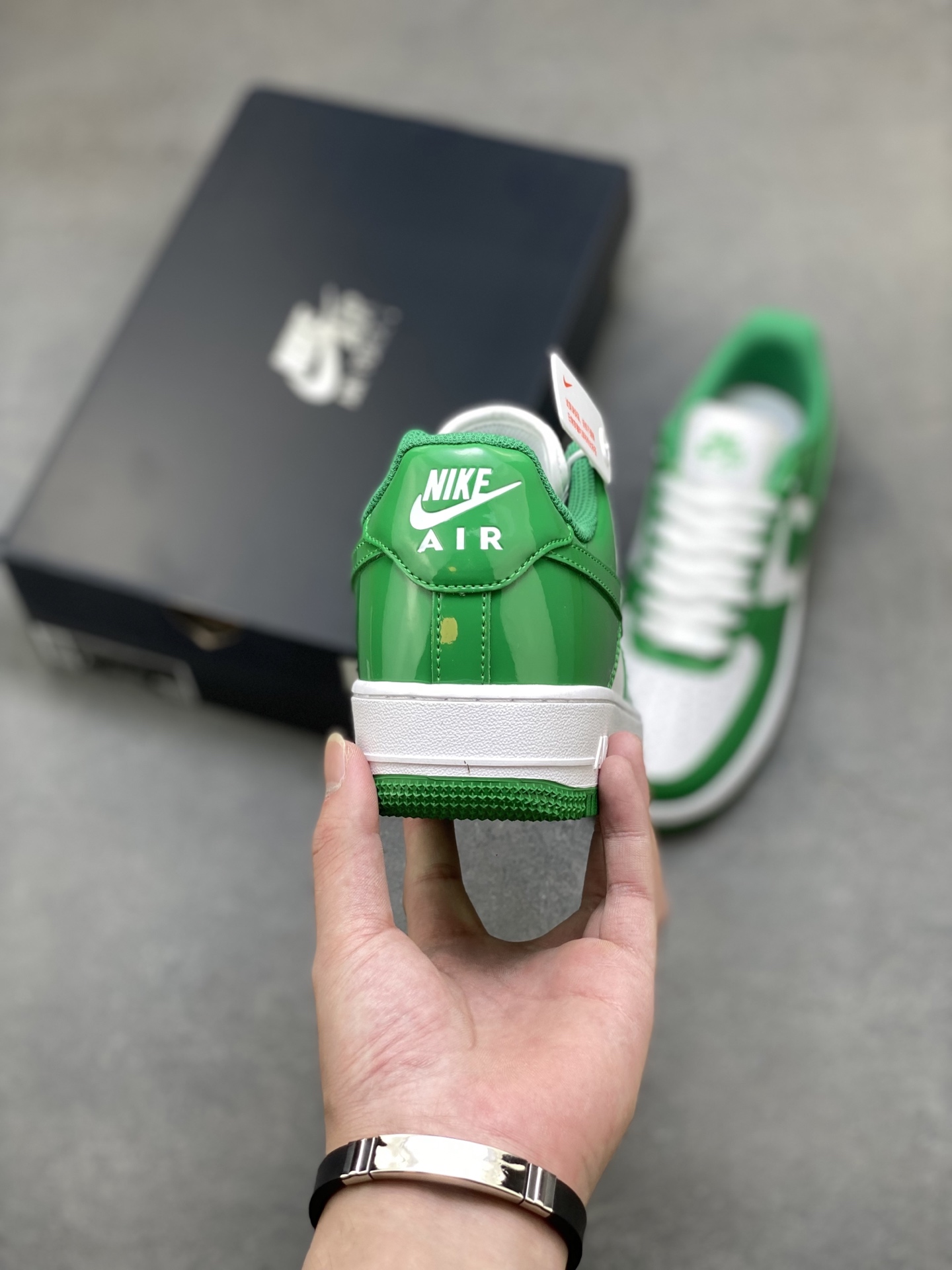 Nike Air Force 1 '07 Low Green/White Leather Sneakers - Limited Edition 5 i1758558156805 3673 0 3