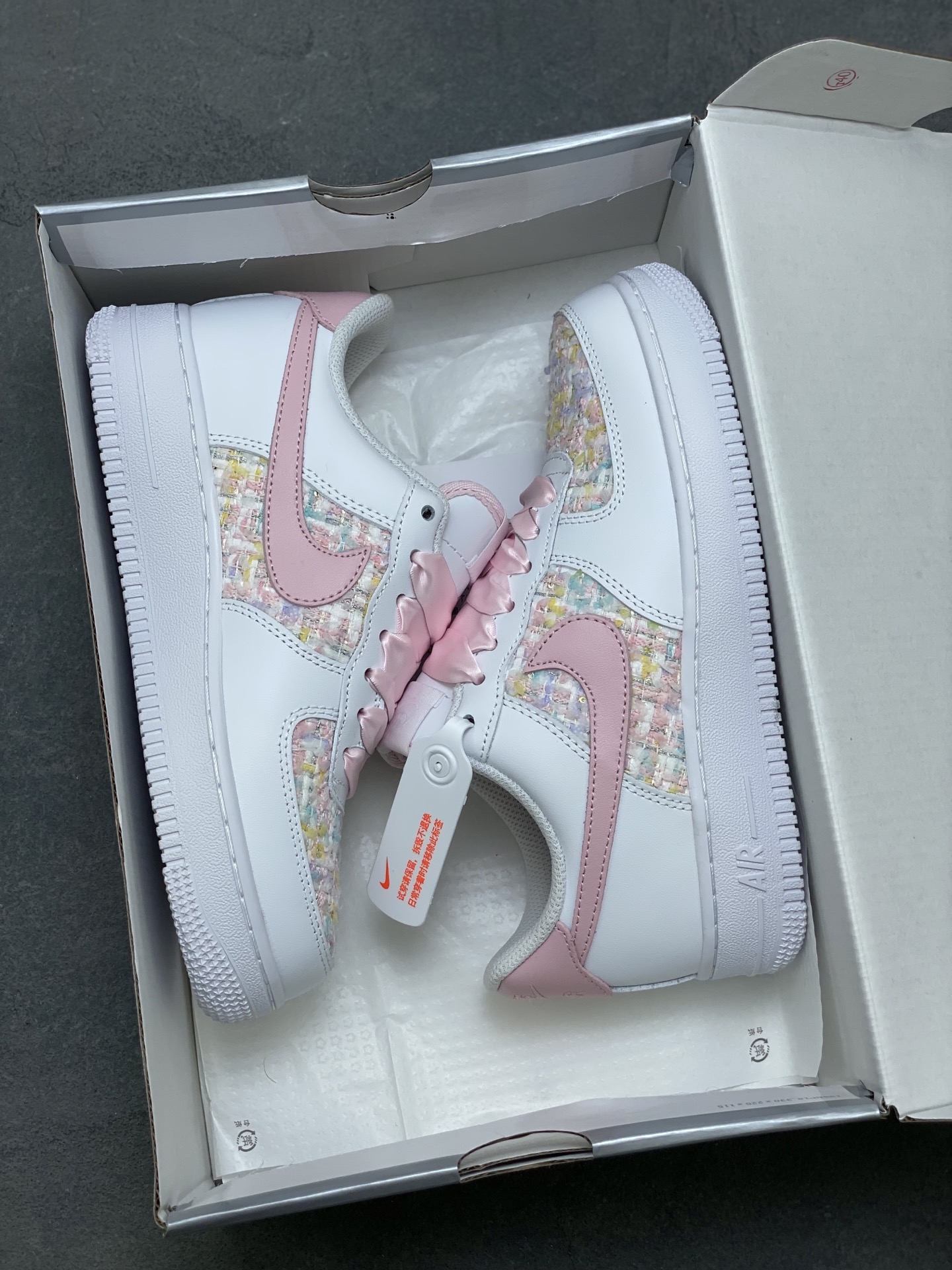 Nike Air Force 1 '07 Low White/Pink Women's Shoes Limited Edition 10 i1758558202716 9462 0 8
