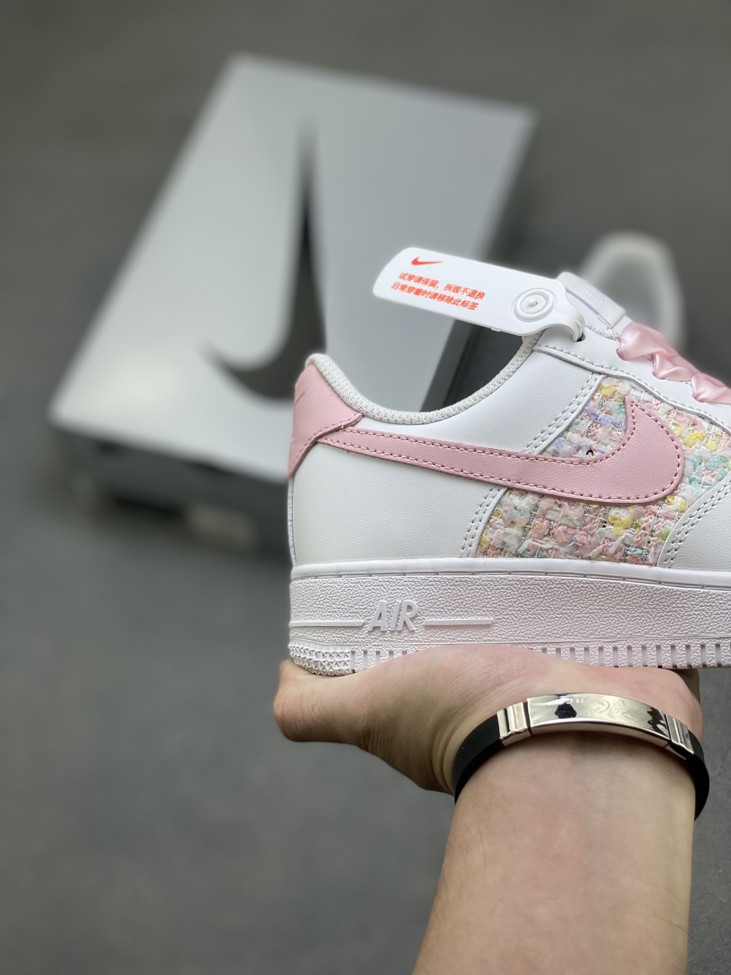 Nike Air Force 1 '07 Low White/Pink Women's Shoes Limited Edition 6 i1758558202807 6783 0 4