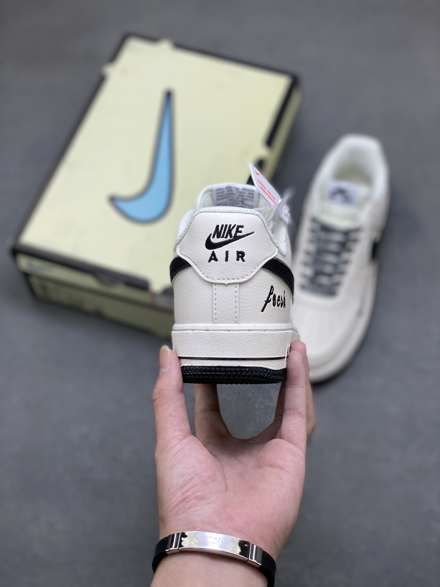 Nike Air Force 1 Low White/Black Casual Shoes - Classic Style & Comfort 5 i1758558575960 7830 0 3
