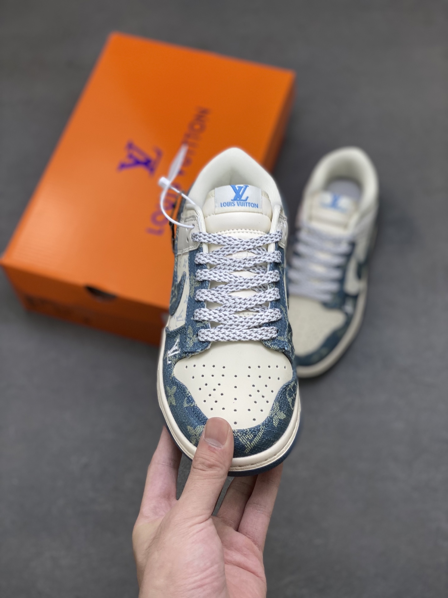 Nike SB Dunk Low Louis Vuitton Custom Casual Sneakers - Limited Edition 2 i1758644444201 4883 0 1