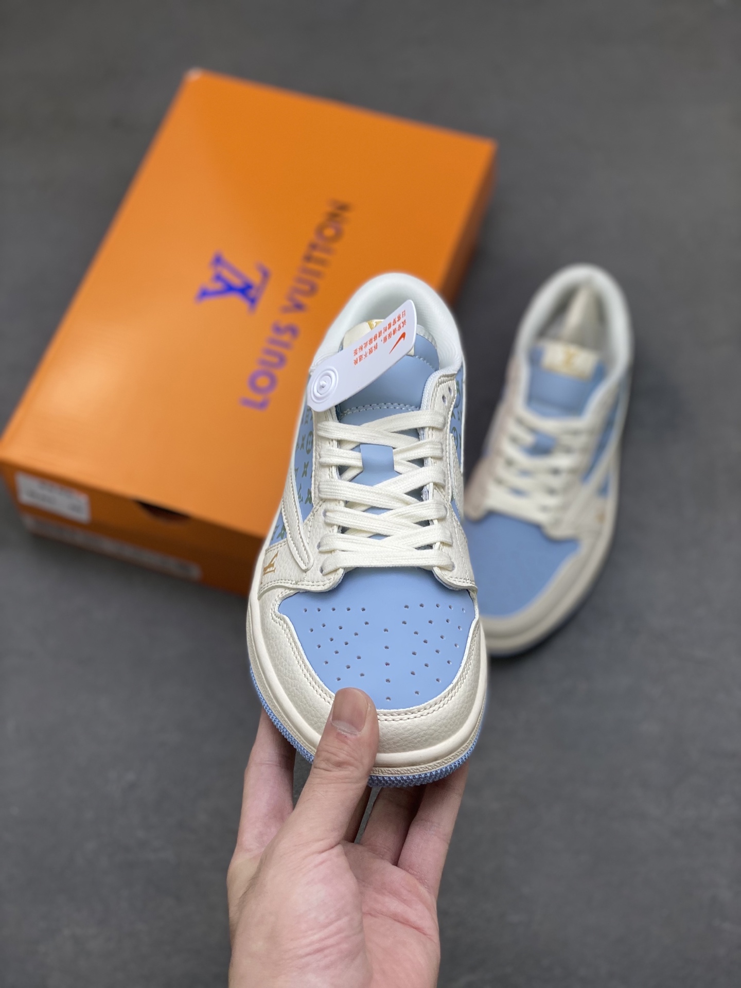 Louis Vuitton x Air Jordan 1 Low: Luxury Designer Sneakers 3 i1758644687575 6340 0 1