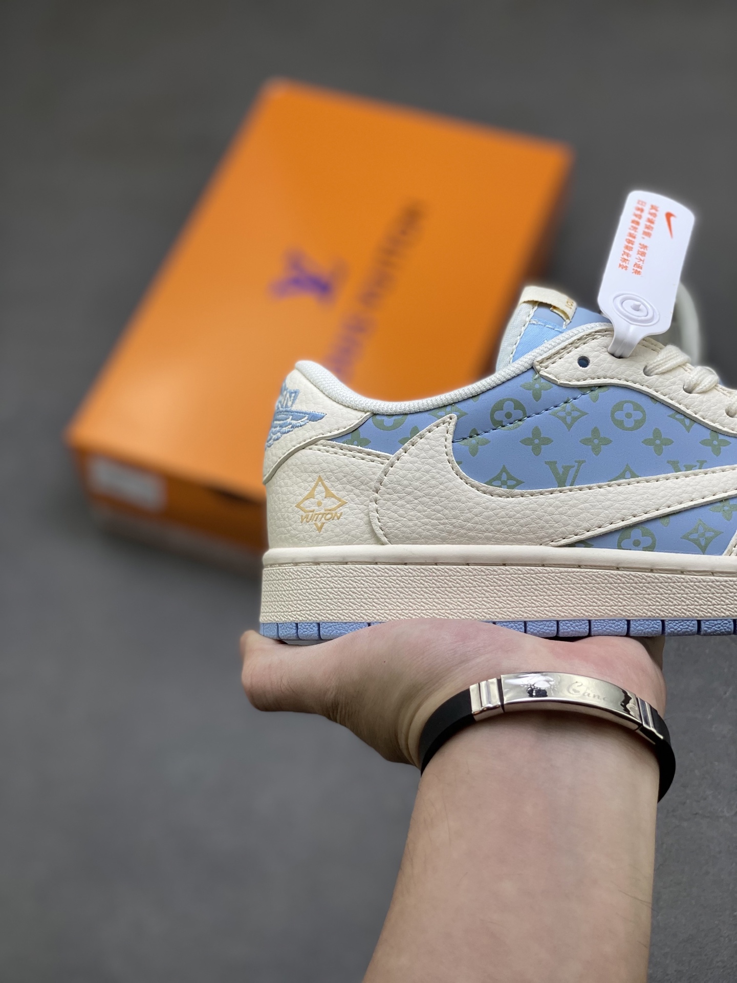 Louis Vuitton x Air Jordan 1 Low: Luxury Designer Sneakers 6 i1758644689575 6440 0 4