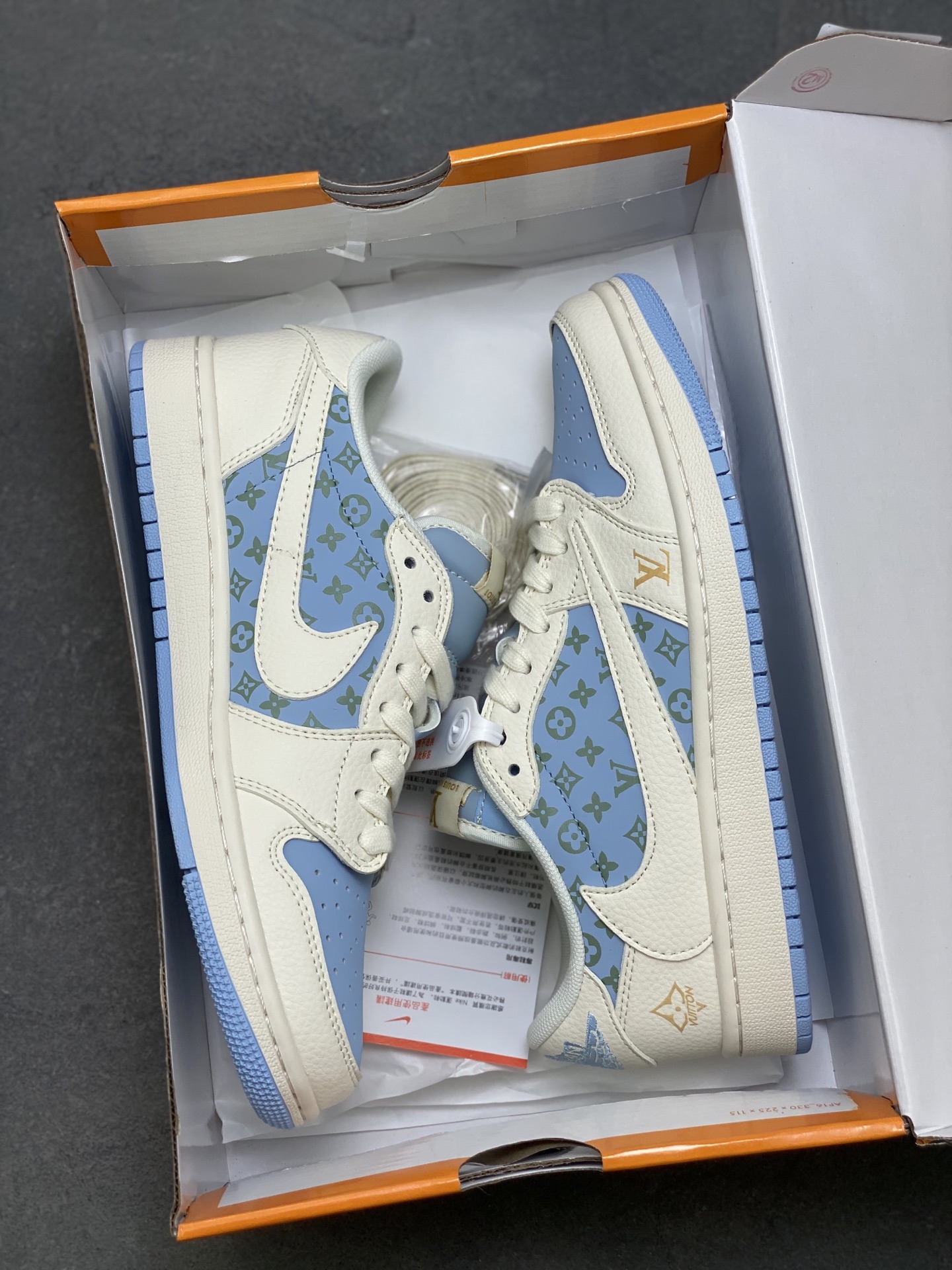 Louis Vuitton x Air Jordan 1 Low: Luxury Designer Sneakers 10 i1758644689698 5752 0 8