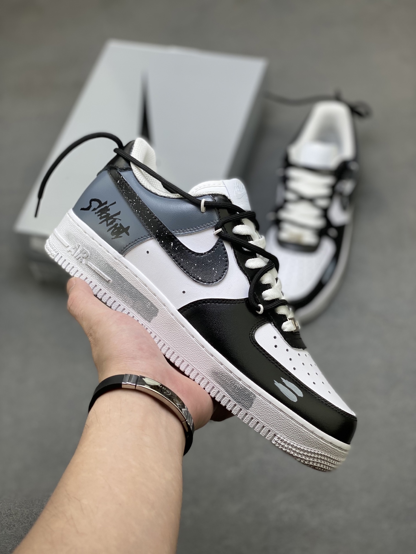 Nike Air Force 1 '07 Low Black White Sneakers CW2288-111 Limited Edition 2 i1758730106210 9928 0 0