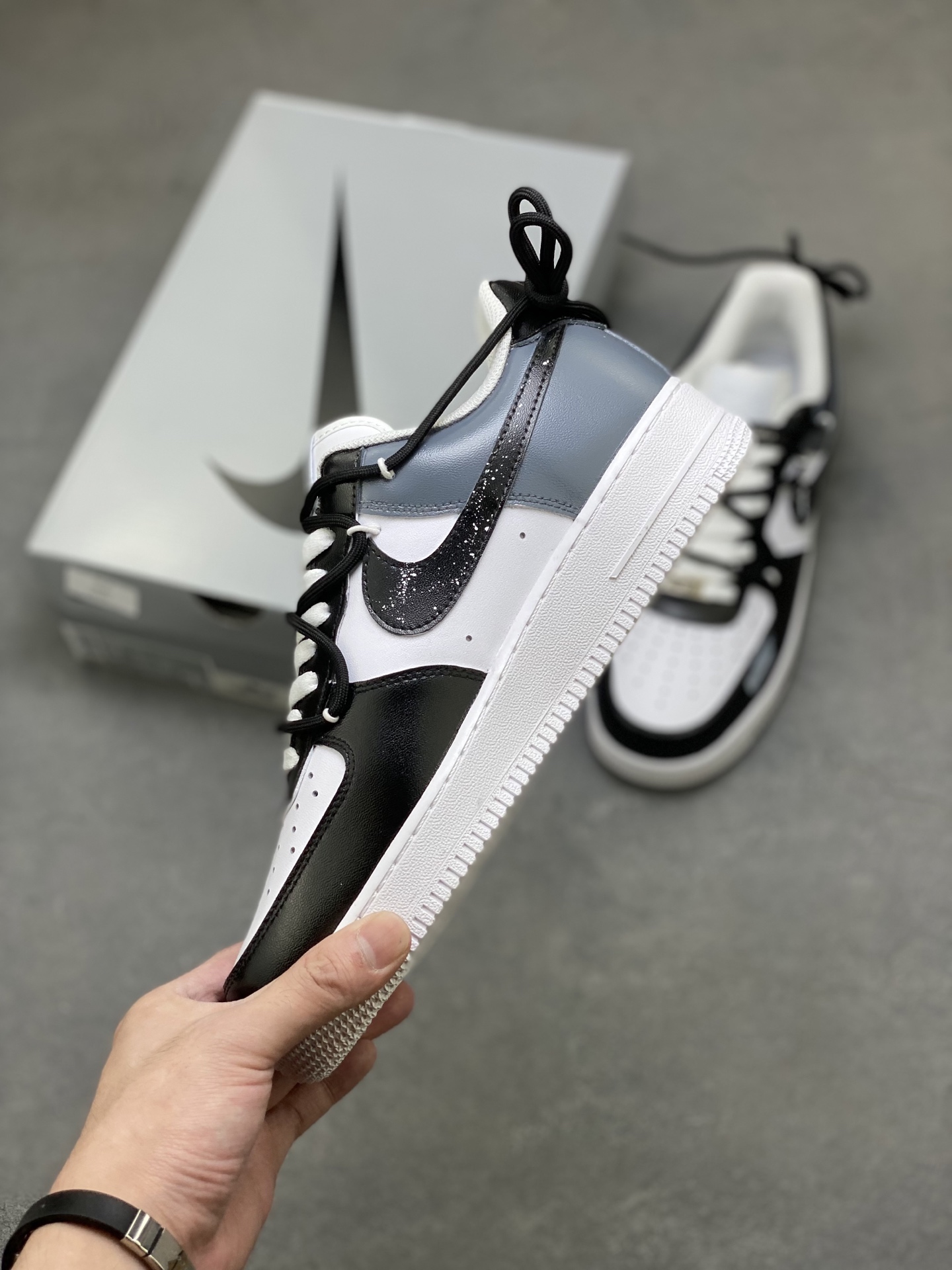Nike Air Force 1 '07 Low Black White Sneakers CW2288-111 Limited Edition 4 i1758730106244 6649 0 2