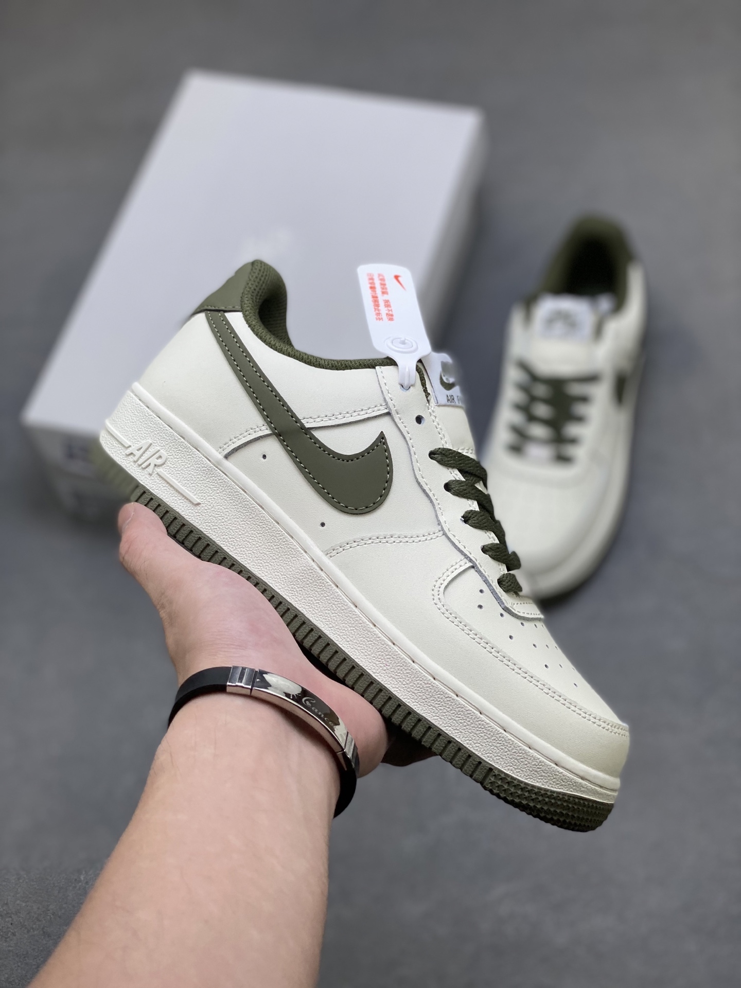 Nike Air Force 1 Low Olive Green Accents - Iconic Style and Comfort 2 i1758817254626 5096 0 0