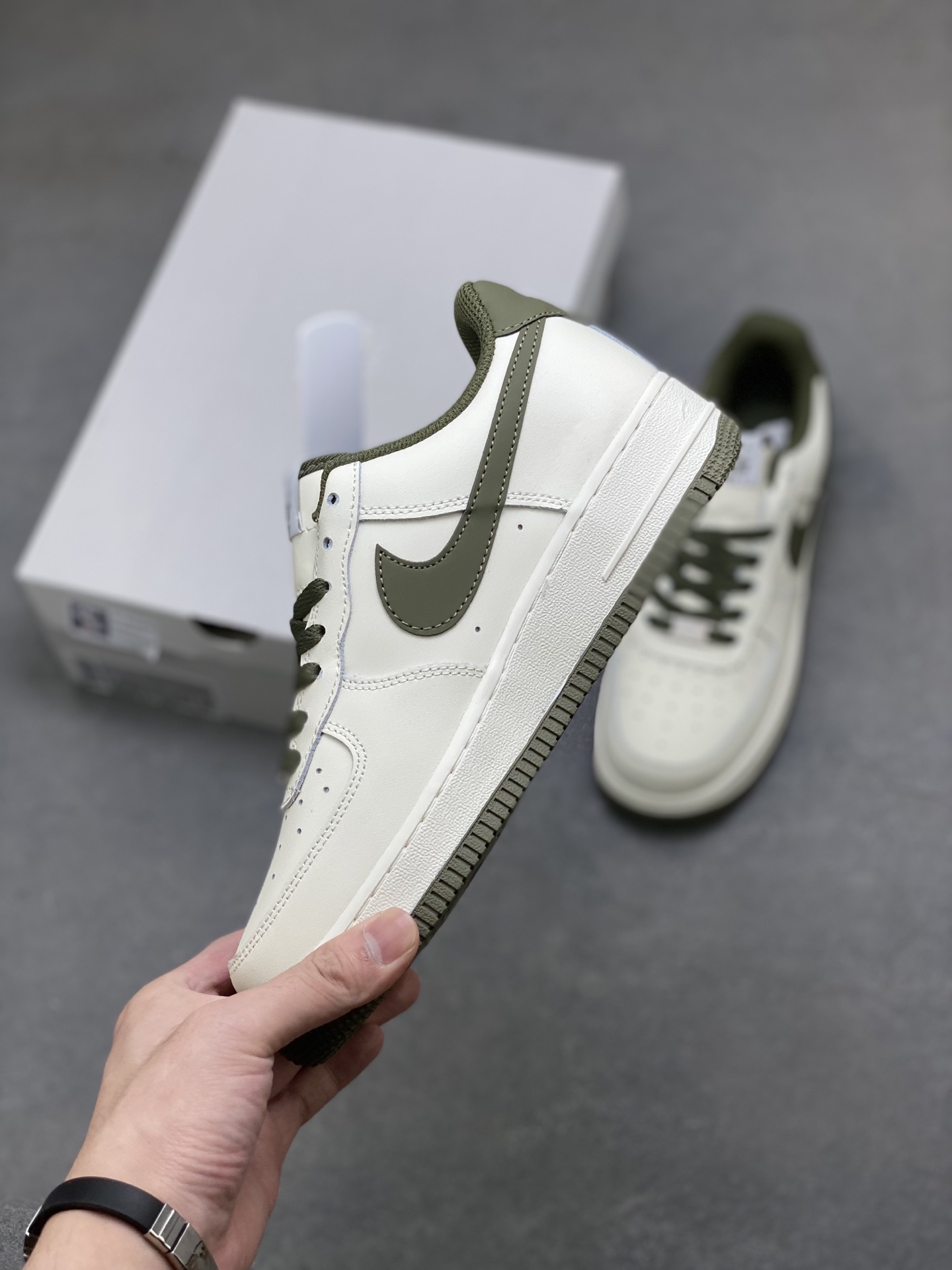 Nike Air Force 1 Low Olive Green Accents - Iconic Style and Comfort 4 i1758817256784 7312 0 2