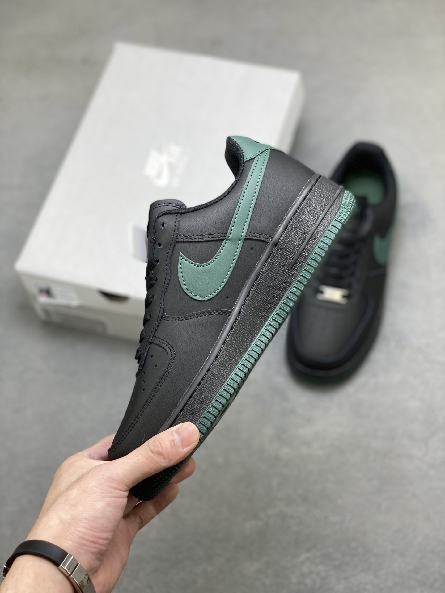 Nike Air Force 1 Low Black Gorge Green Men's Shoe FJ4146-111 4 i1758817298286 2133 0 2