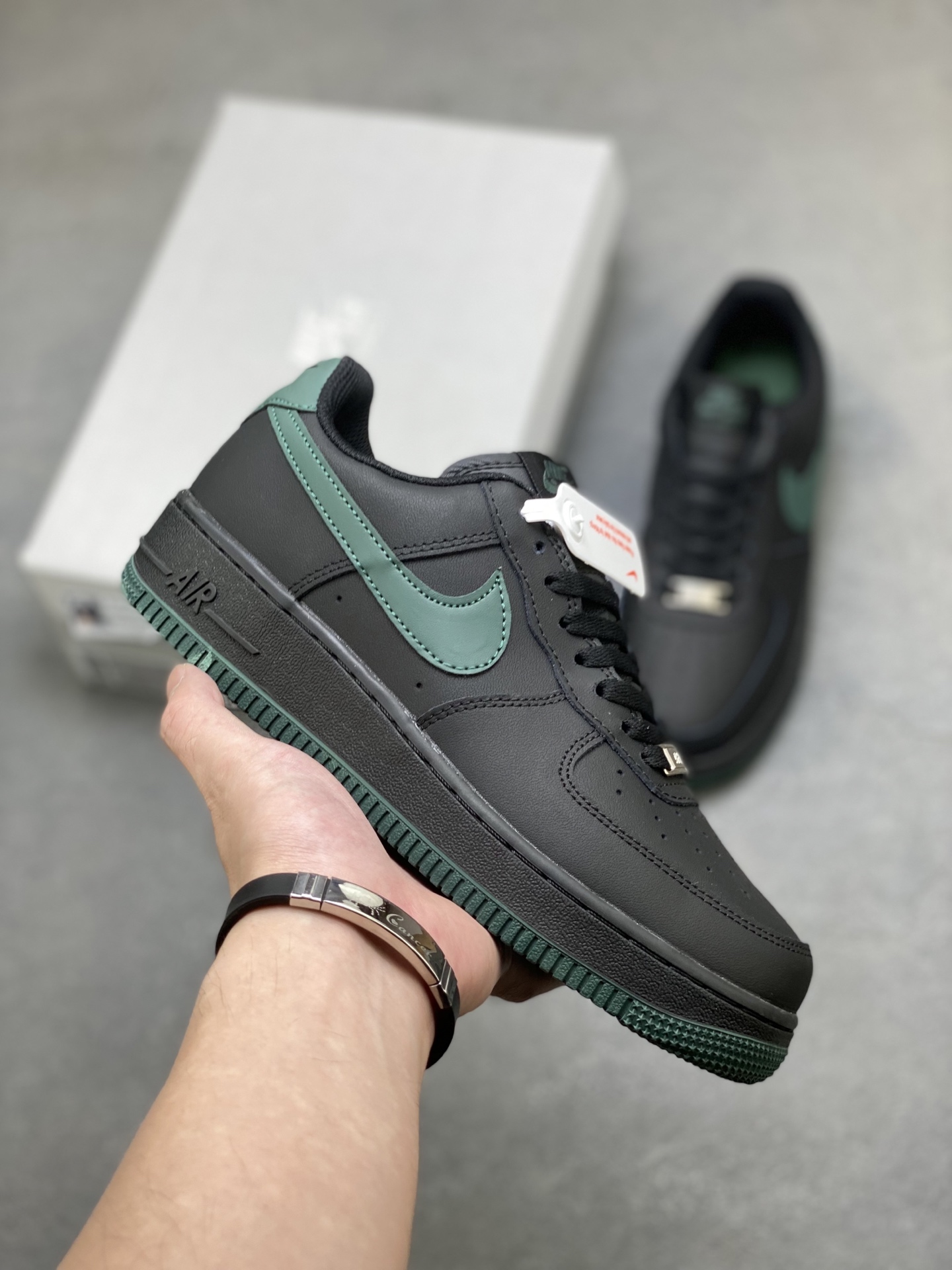 Nike Air Force 1 Low Black Gorge Green Men's Shoe FJ4146-111 2 i1758817298306 2959 0 0