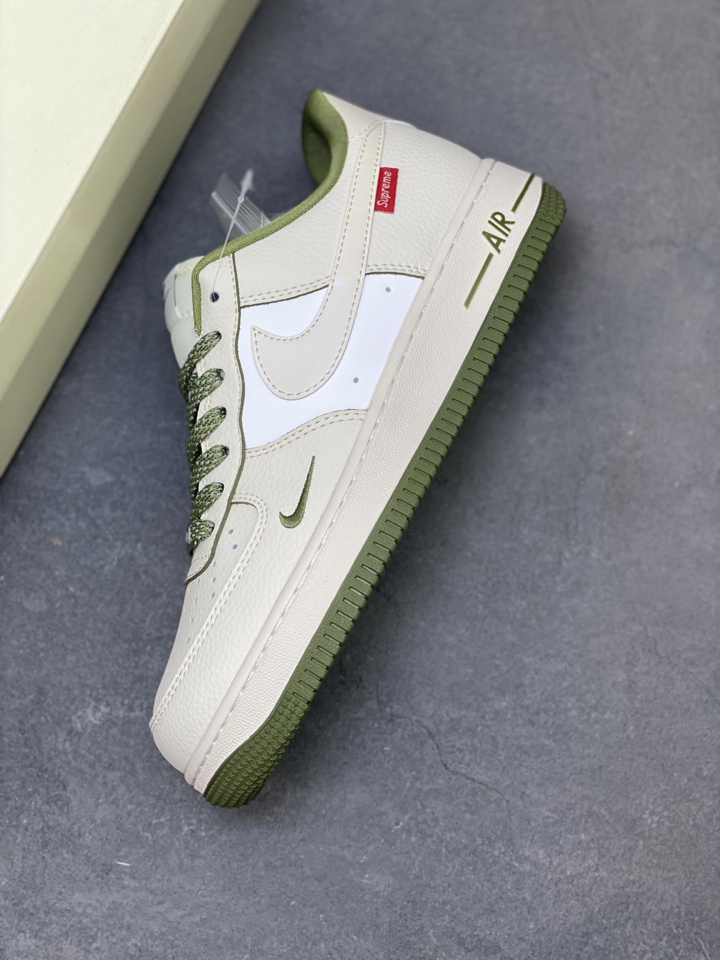 Nike Air Force 1 '07 Low Olive Green/White Limited Edition Sneakers 8 i1758903110112 3865 0 6