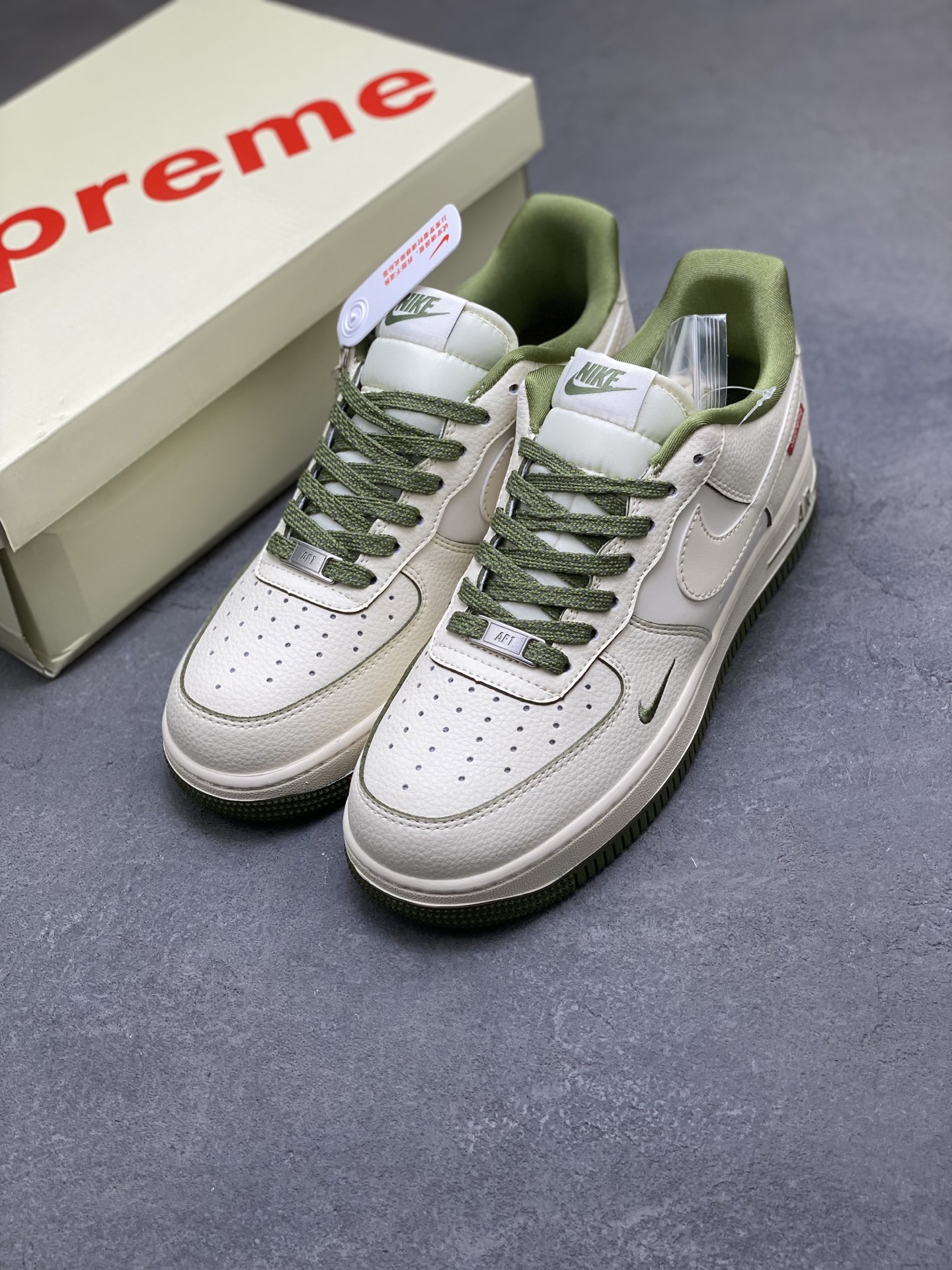 Nike Air Force 1 '07 Low Olive Green/White Limited Edition Sneakers 9 i1758903114134 1144 0 7