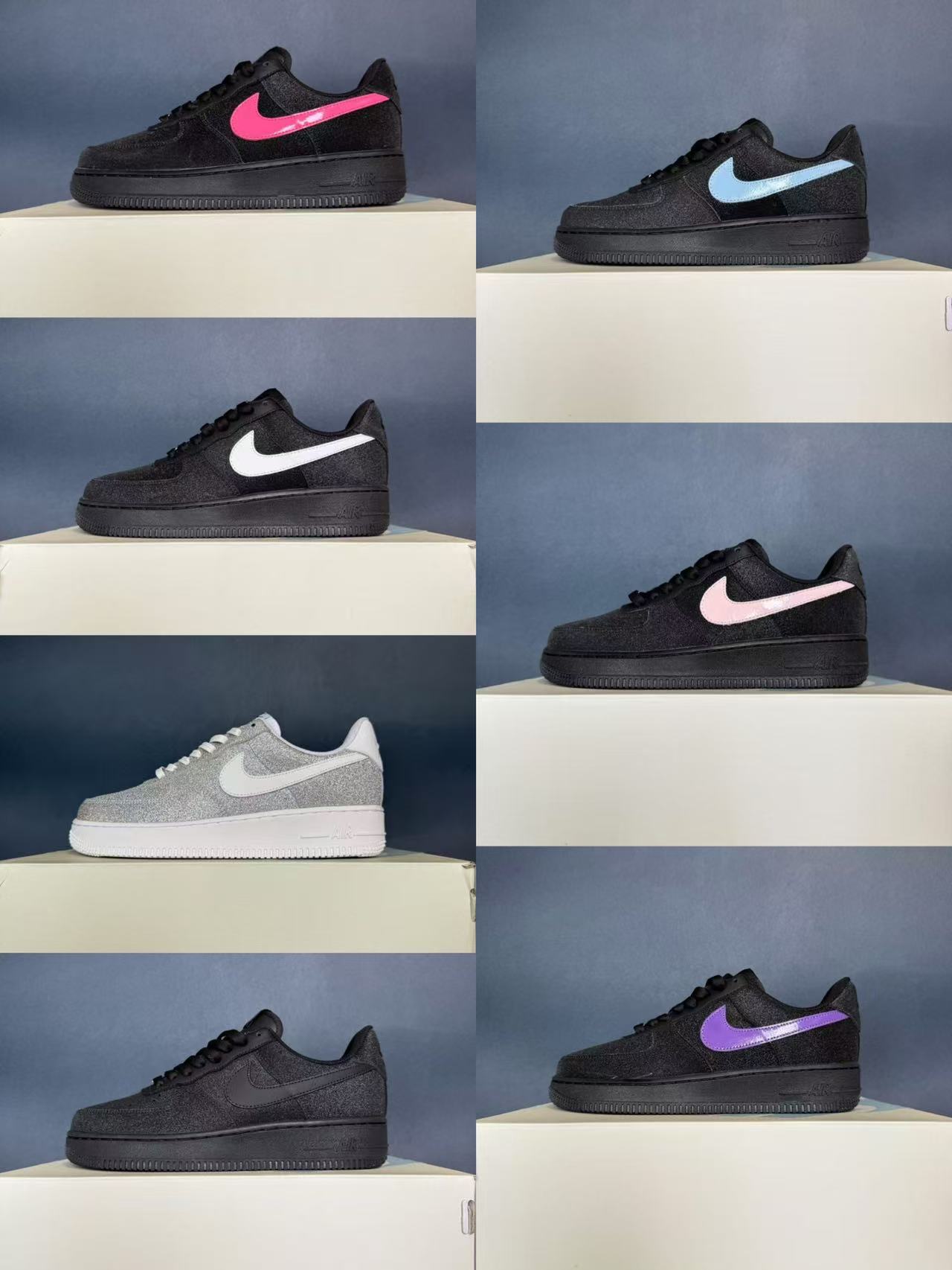 Nike Air Force 1 Low Custom Sneakers - Stylish Comfort & Unique Design