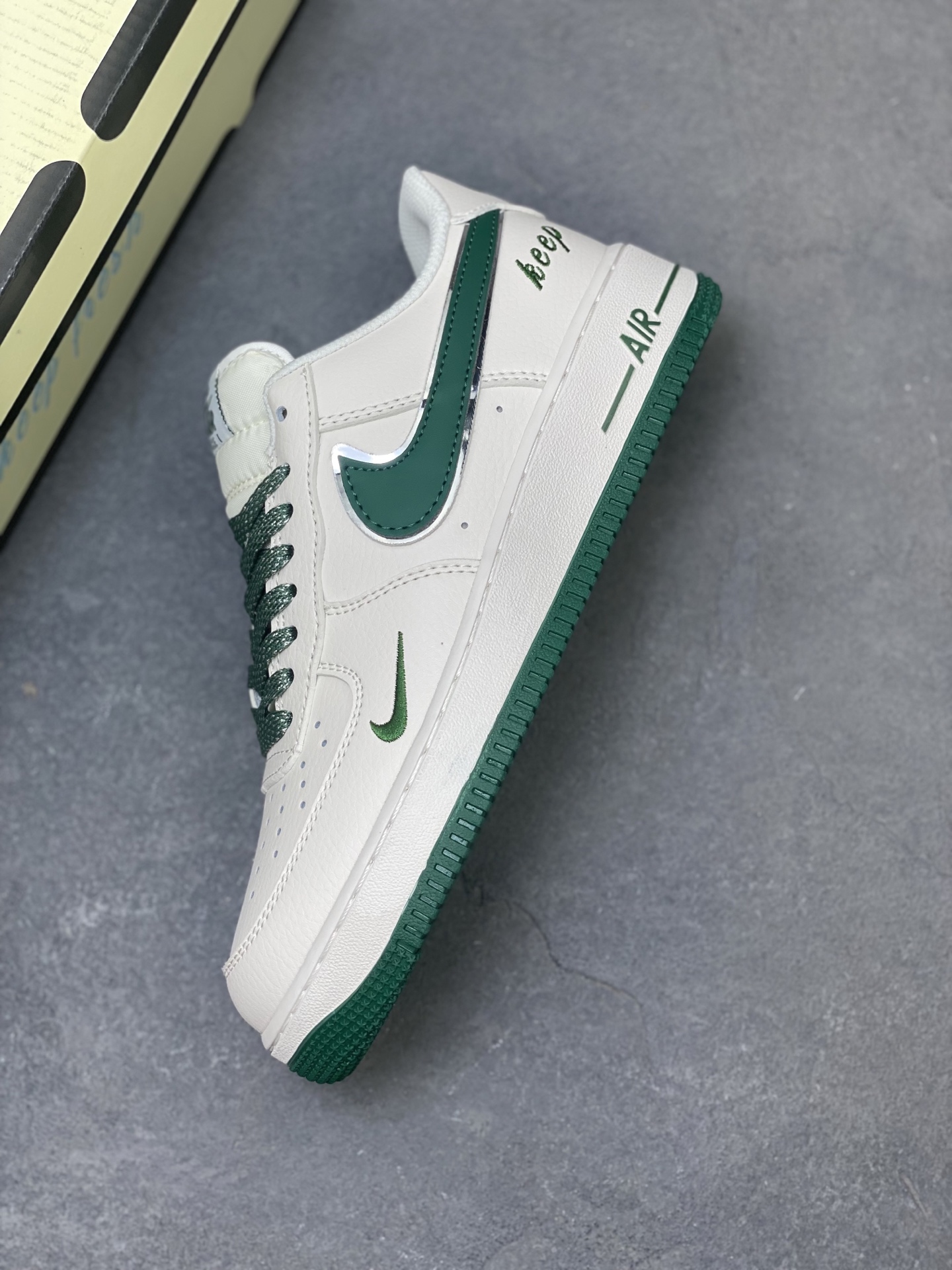 Nike Air Force 1 Low Fresh White and Green Casual Shoes Sneakers 8 i1759075466757 8459 0 6