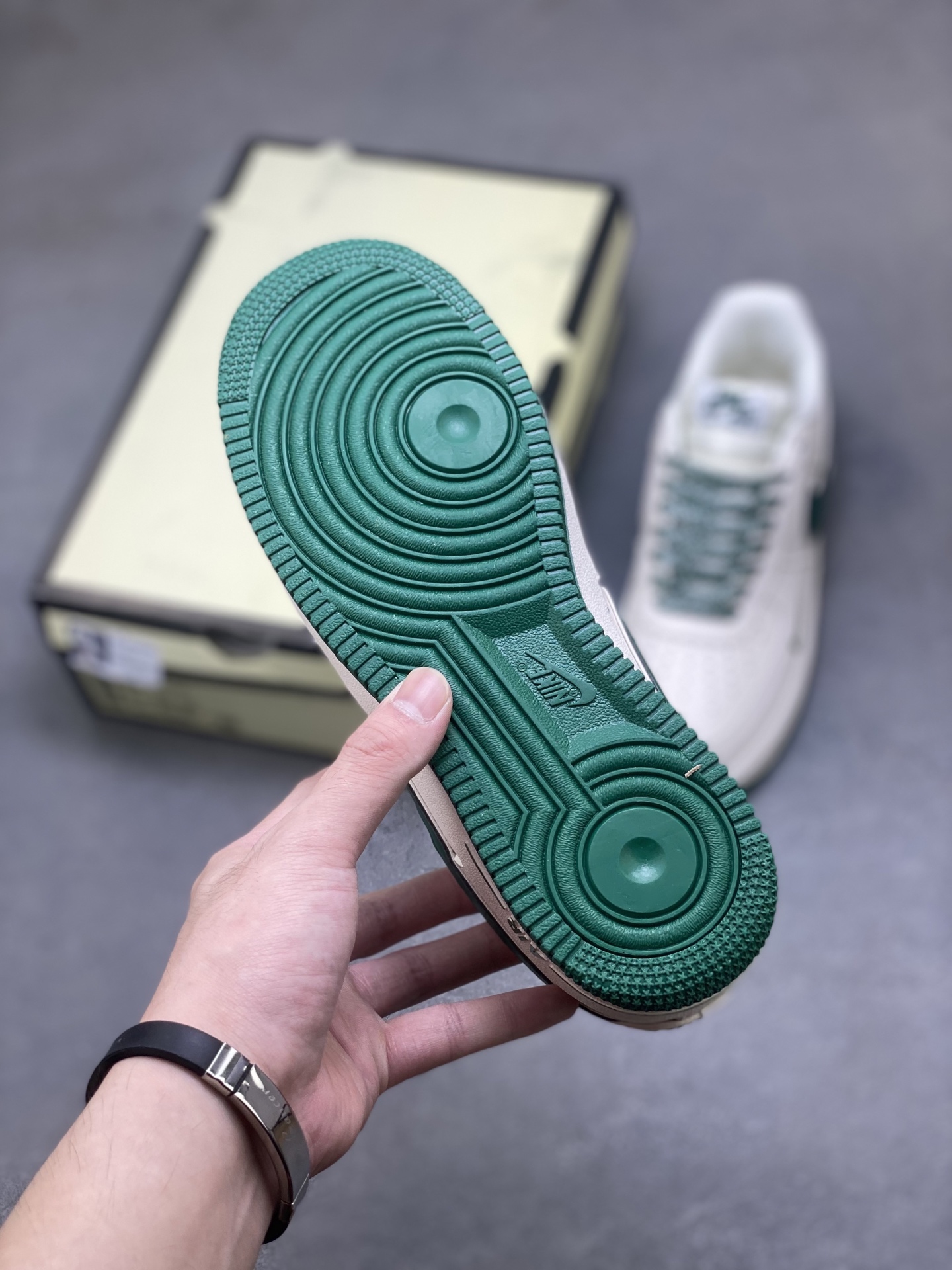 Nike Air Force 1 Low Fresh White and Green Casual Shoes Sneakers 7 i1759075466791 2912 0 5