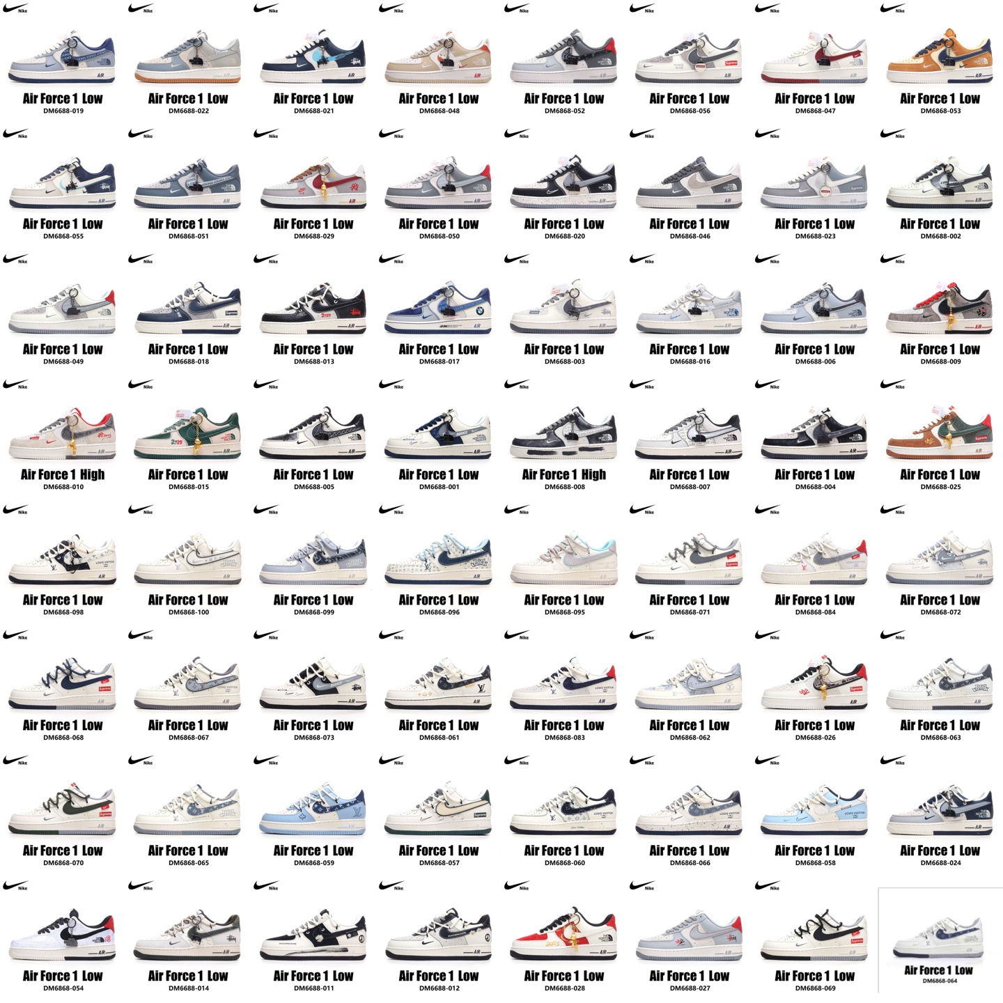 Nike Air Force 1 Low & High - Limited Stock Available, Order Now!