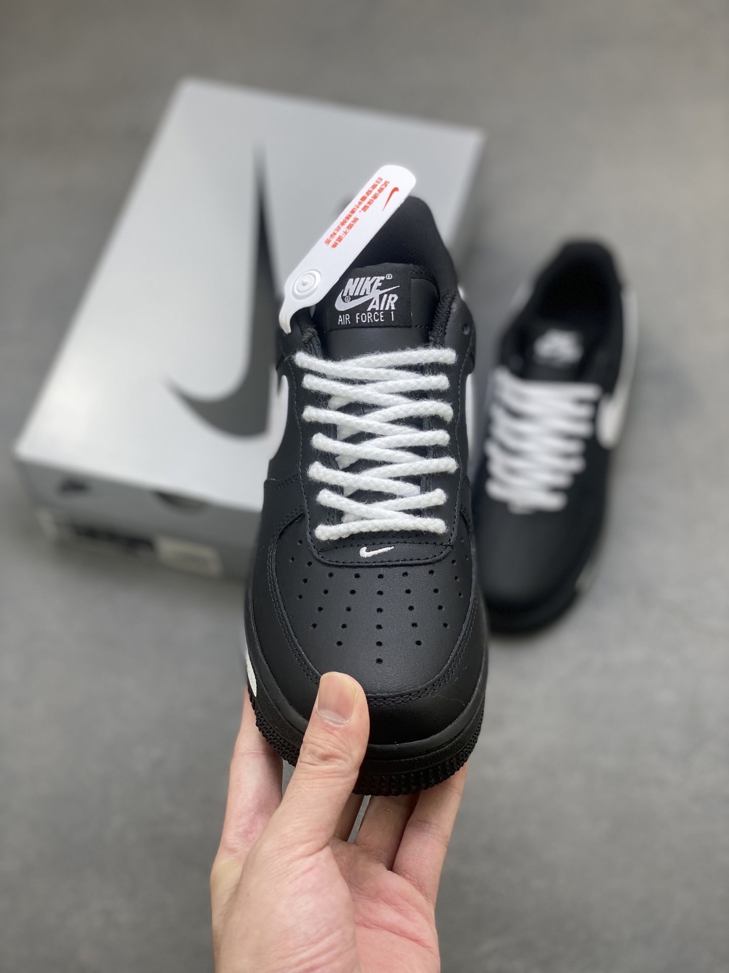 Nike Air Force 1 '07 Low Black & White Limited Edition Sneakers 3 i1759161678030 4171 0 1