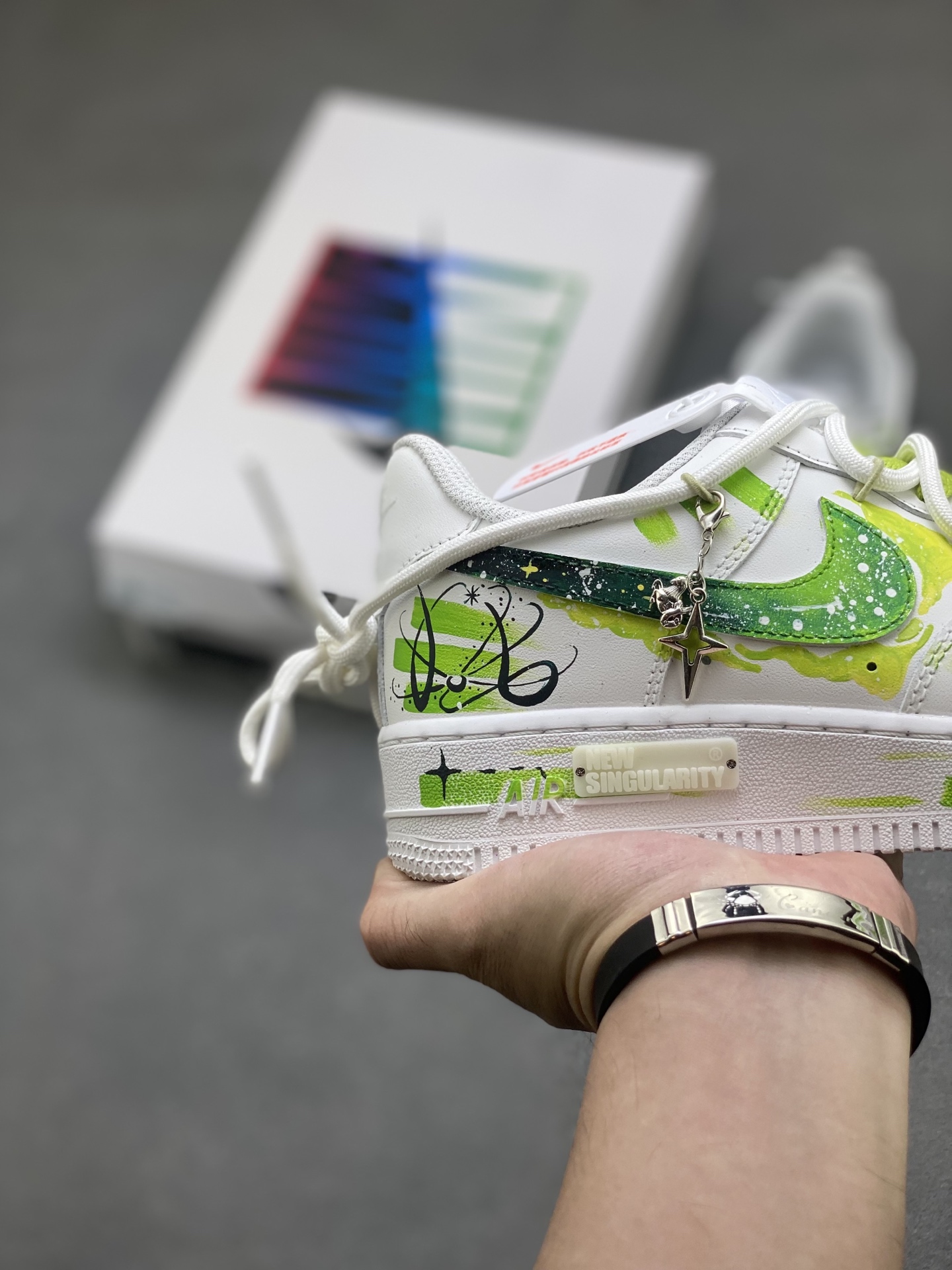 Nike Air Force 1 '07 Low Sneakers White/Green Limited Edition 6 i1759161823946 6163 0 4